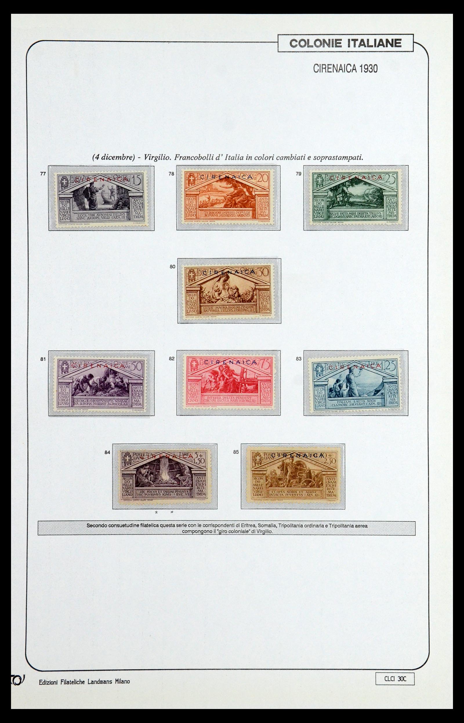 35807 094 - Postzegelverzameling 35807 Italiaanse koloniën 1893-1941.