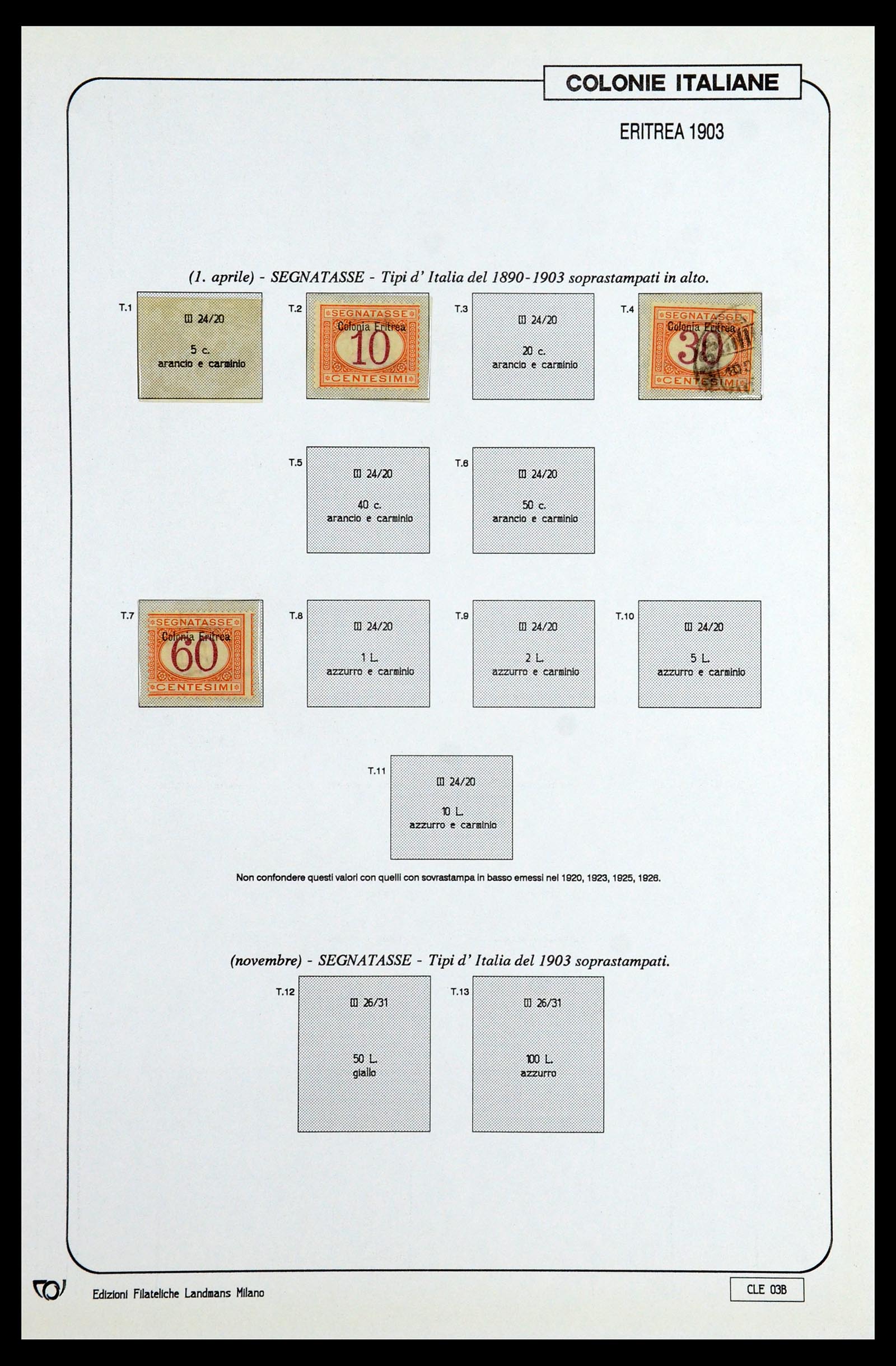 35807 102 - Stamp Collection 35807 Italian colonies 1893-1941.