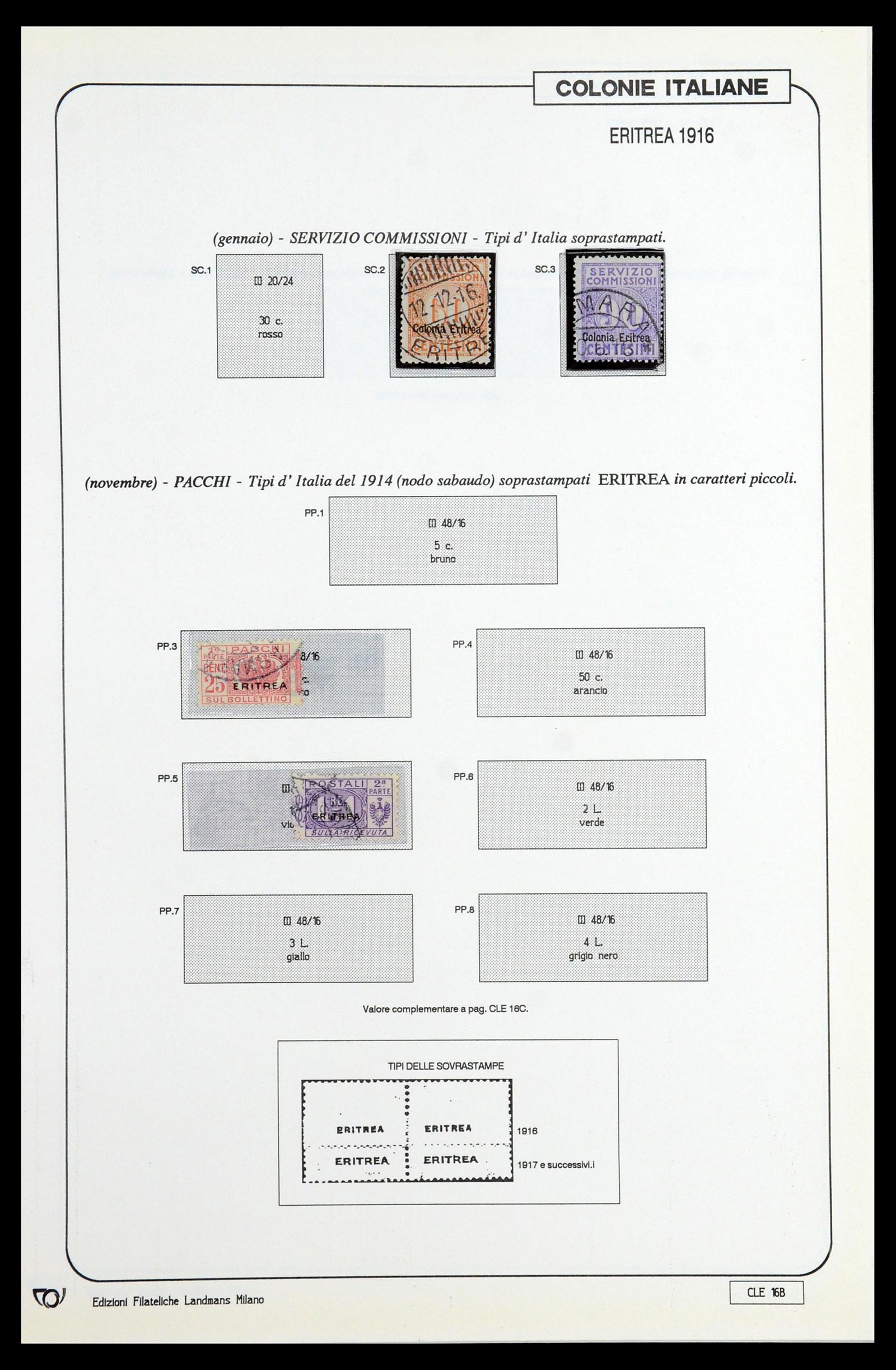 35807 105 - Postzegelverzameling 35807 Italiaanse koloniën 1893-1941.