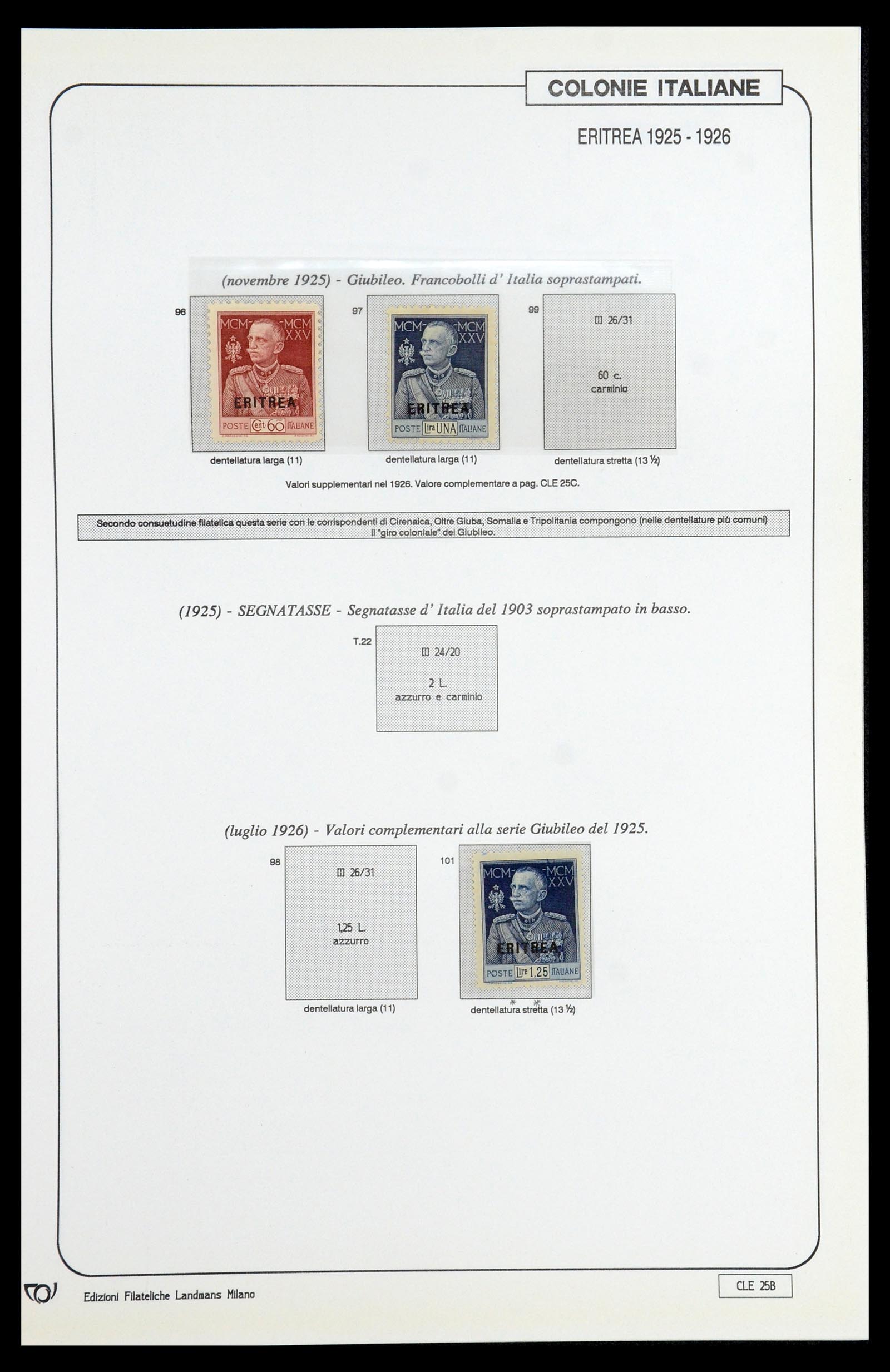 35807 113 - Postzegelverzameling 35807 Italiaanse koloniën 1893-1941.