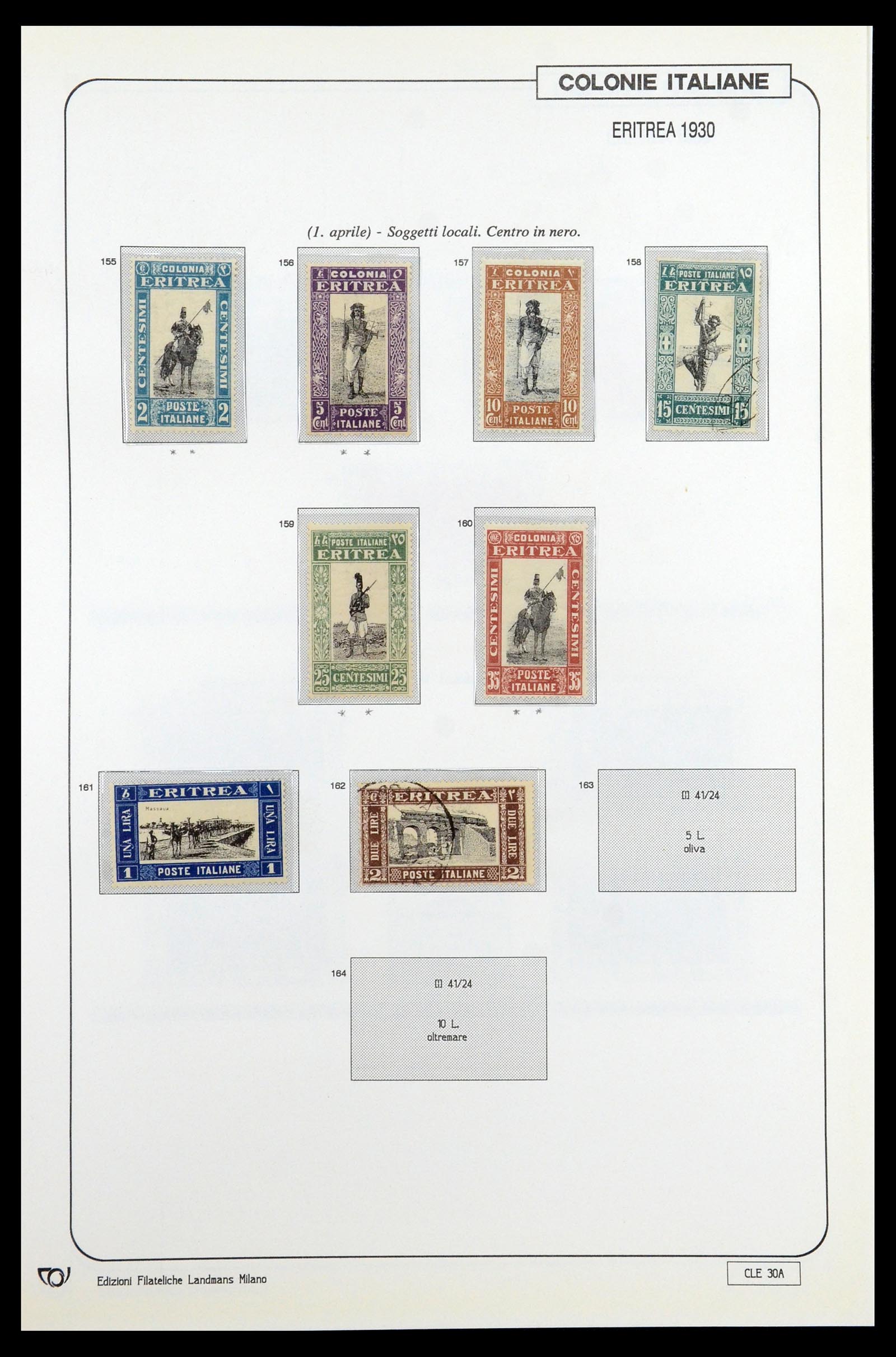 35807 120 - Postzegelverzameling 35807 Italiaanse koloniën 1893-1941.