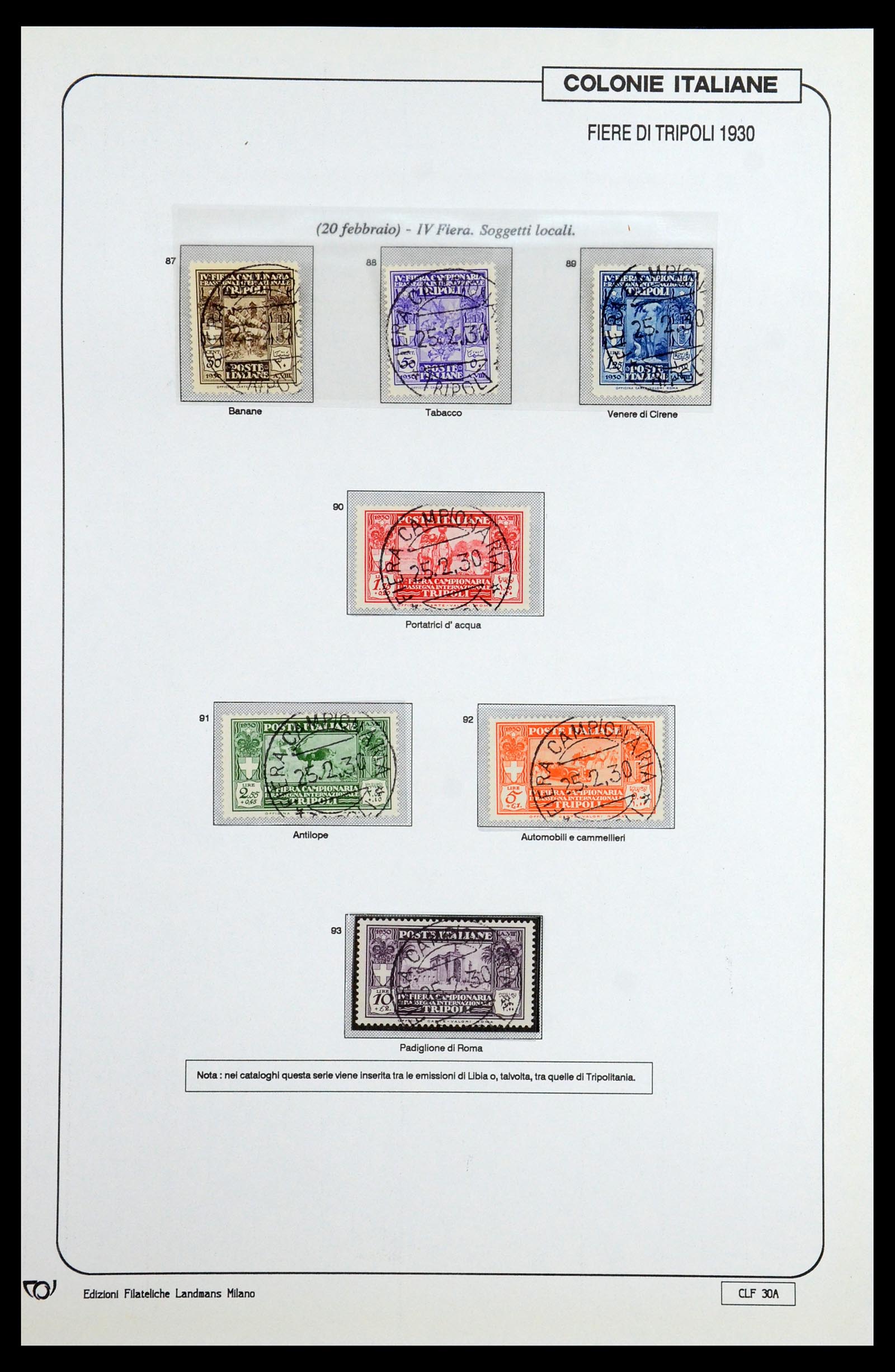 35807 134 - Postzegelverzameling 35807 Italiaanse koloniën 1893-1941.