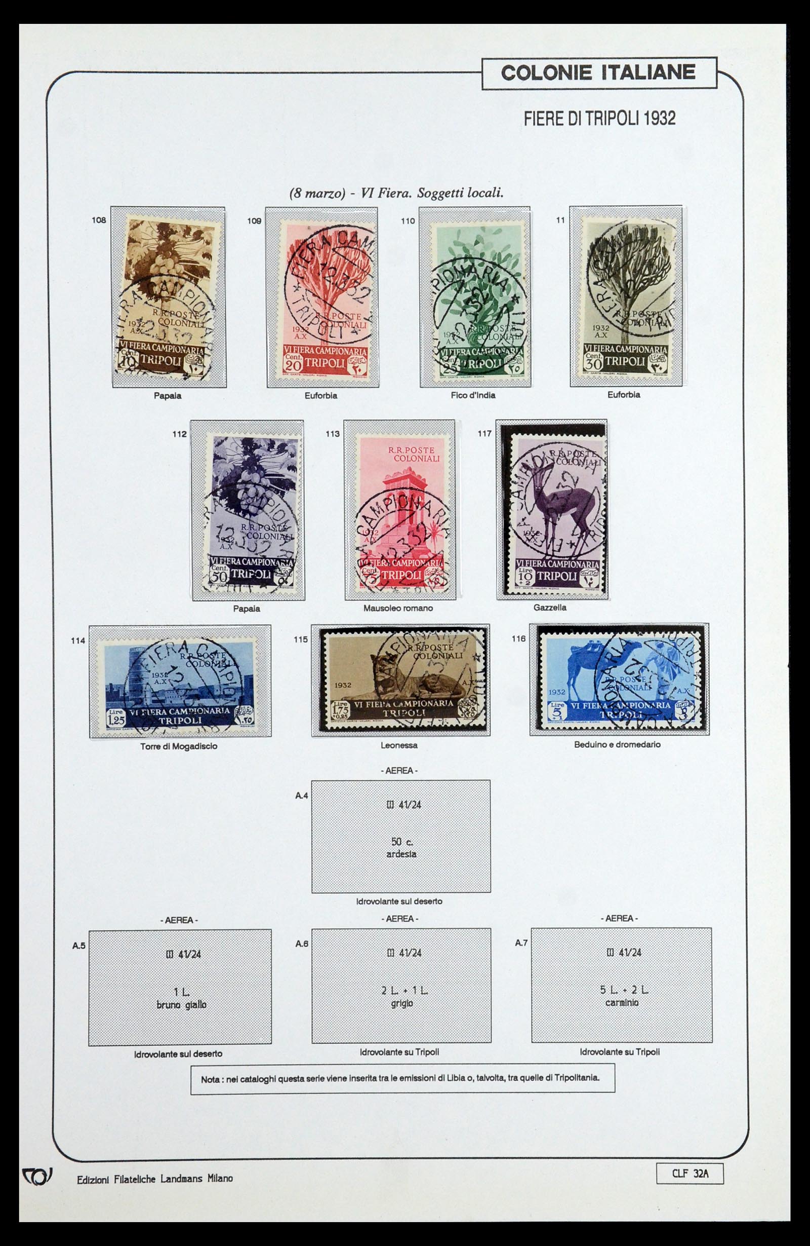 35807 136 - Postzegelverzameling 35807 Italiaanse koloniën 1893-1941.