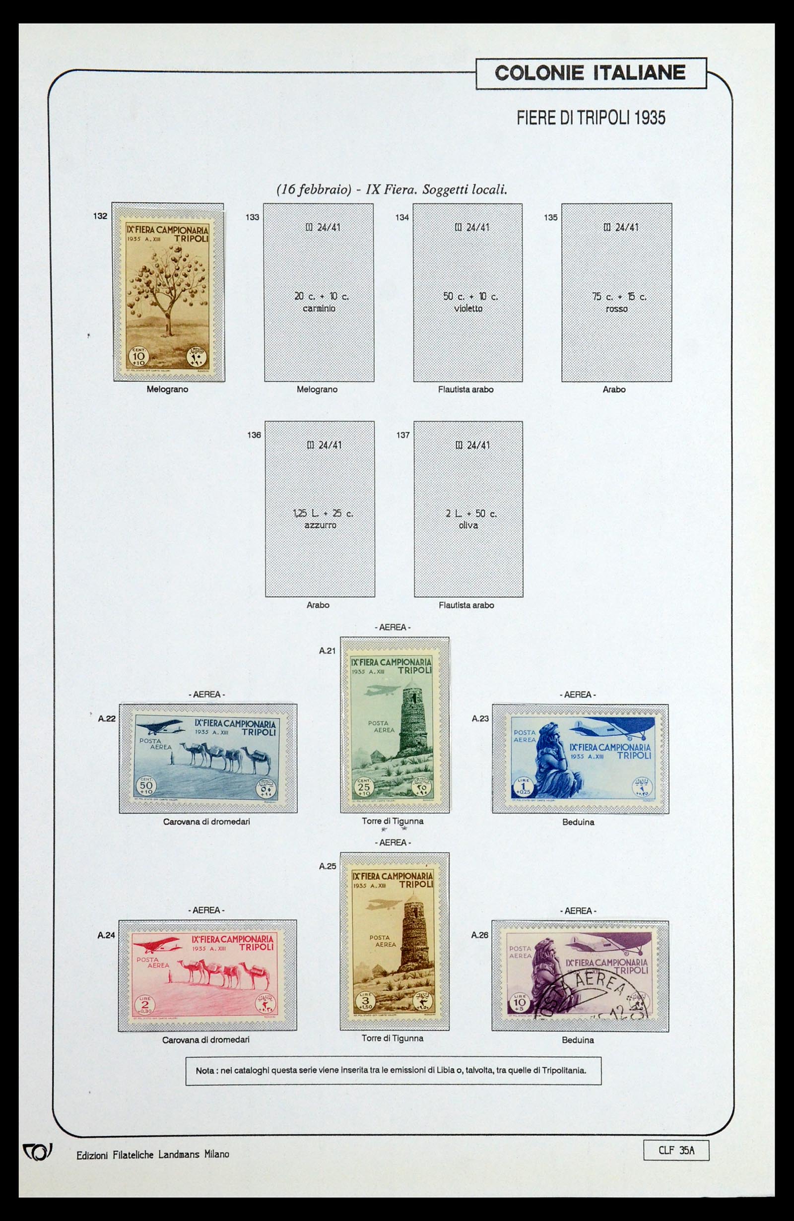 35807 138 - Stamp Collection 35807 Italian colonies 1893-1941.