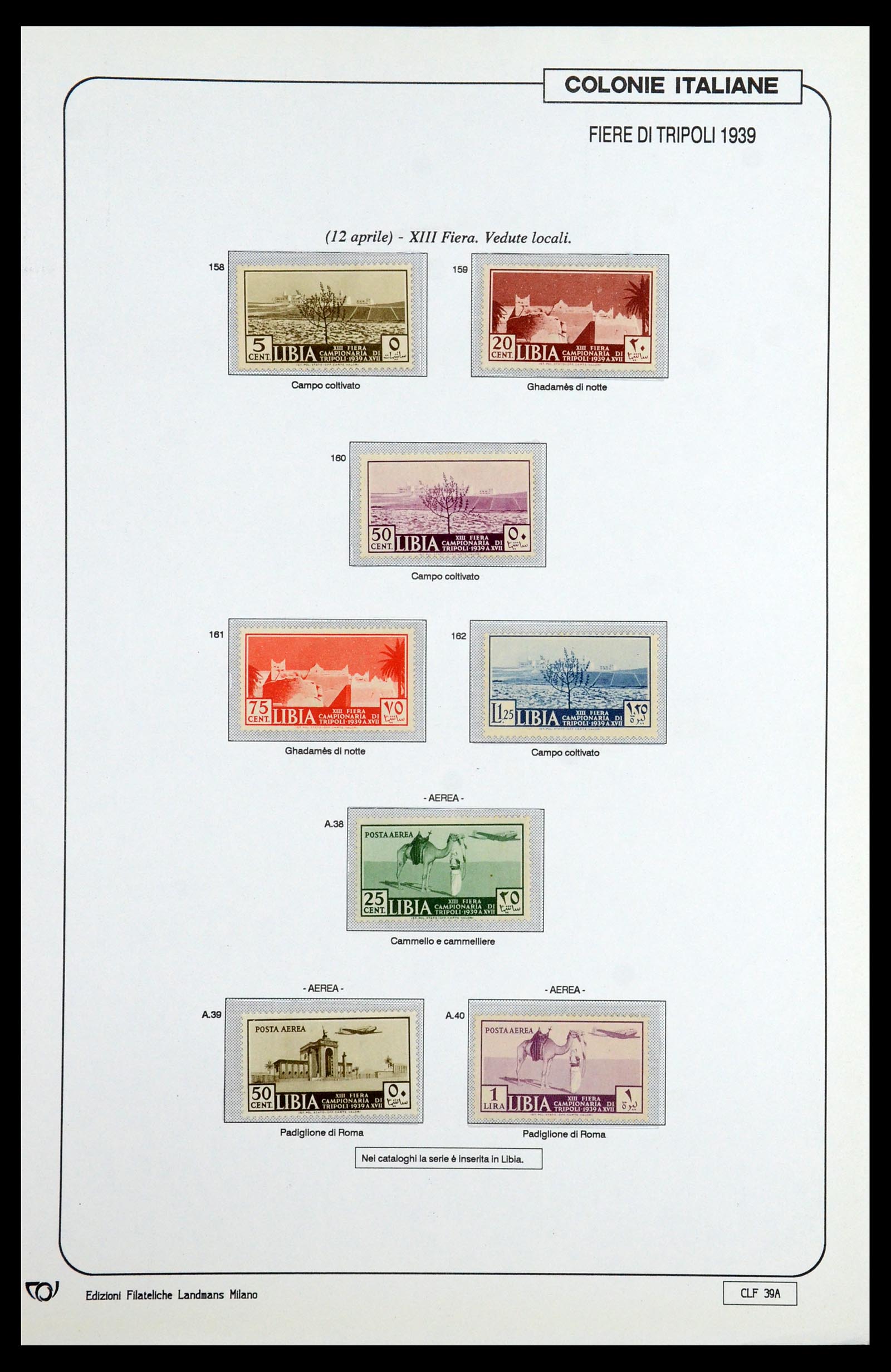 35807 141 - Postzegelverzameling 35807 Italiaanse koloniën 1893-1941.