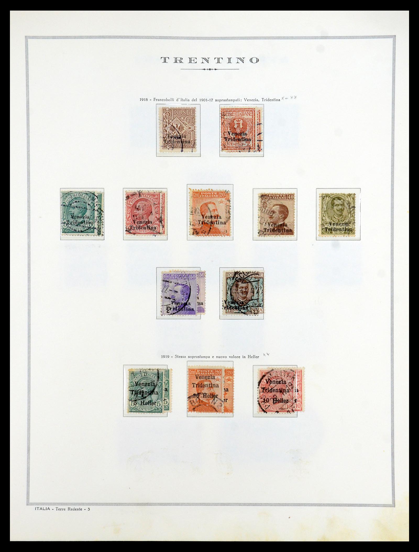 35808 012 - Postzegelverzameling 35808 Italiaanse gebieden/bezetting/lokaal 1870-