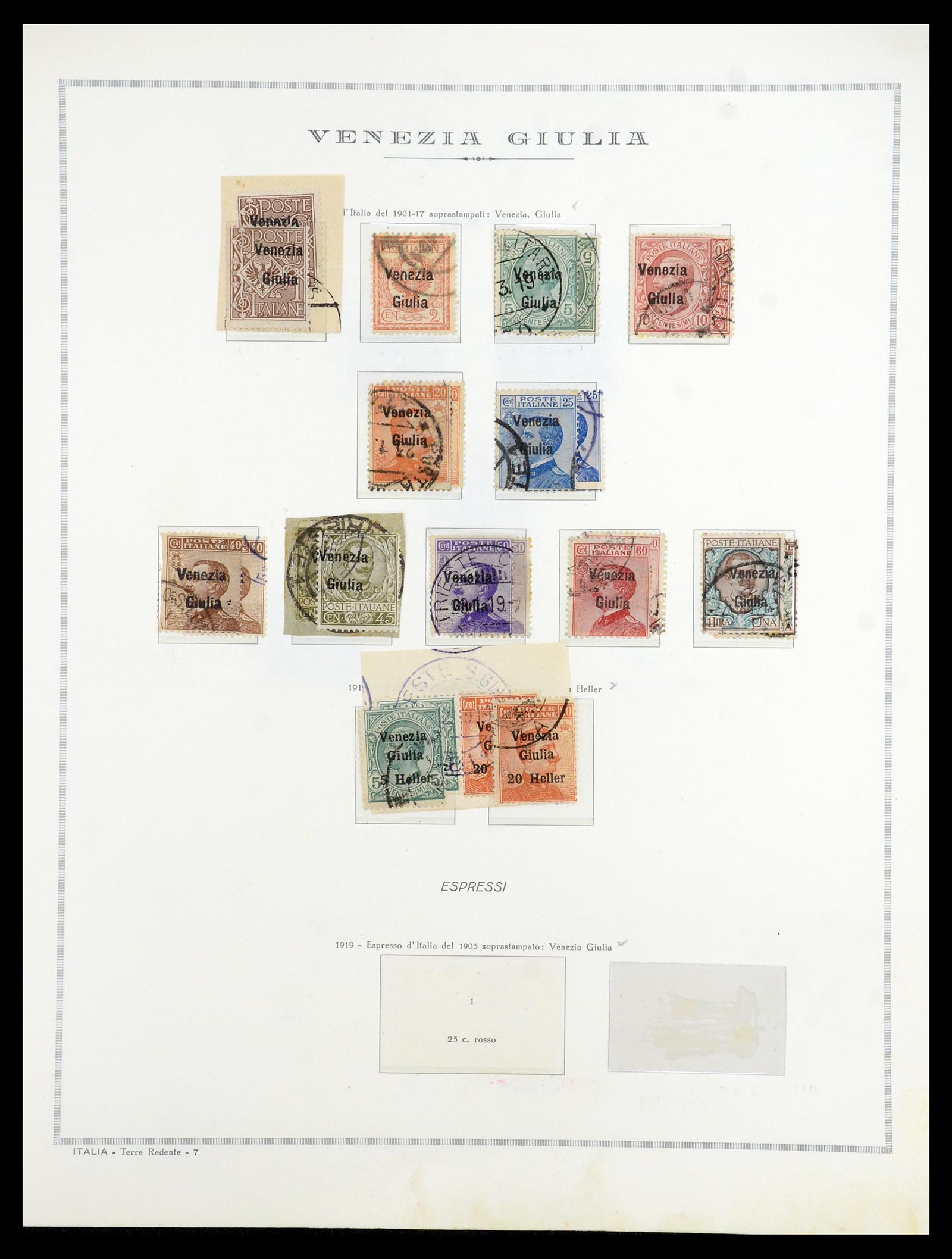 35808 016 - Postzegelverzameling 35808 Italiaanse gebieden/bezetting/lokaal 1870-