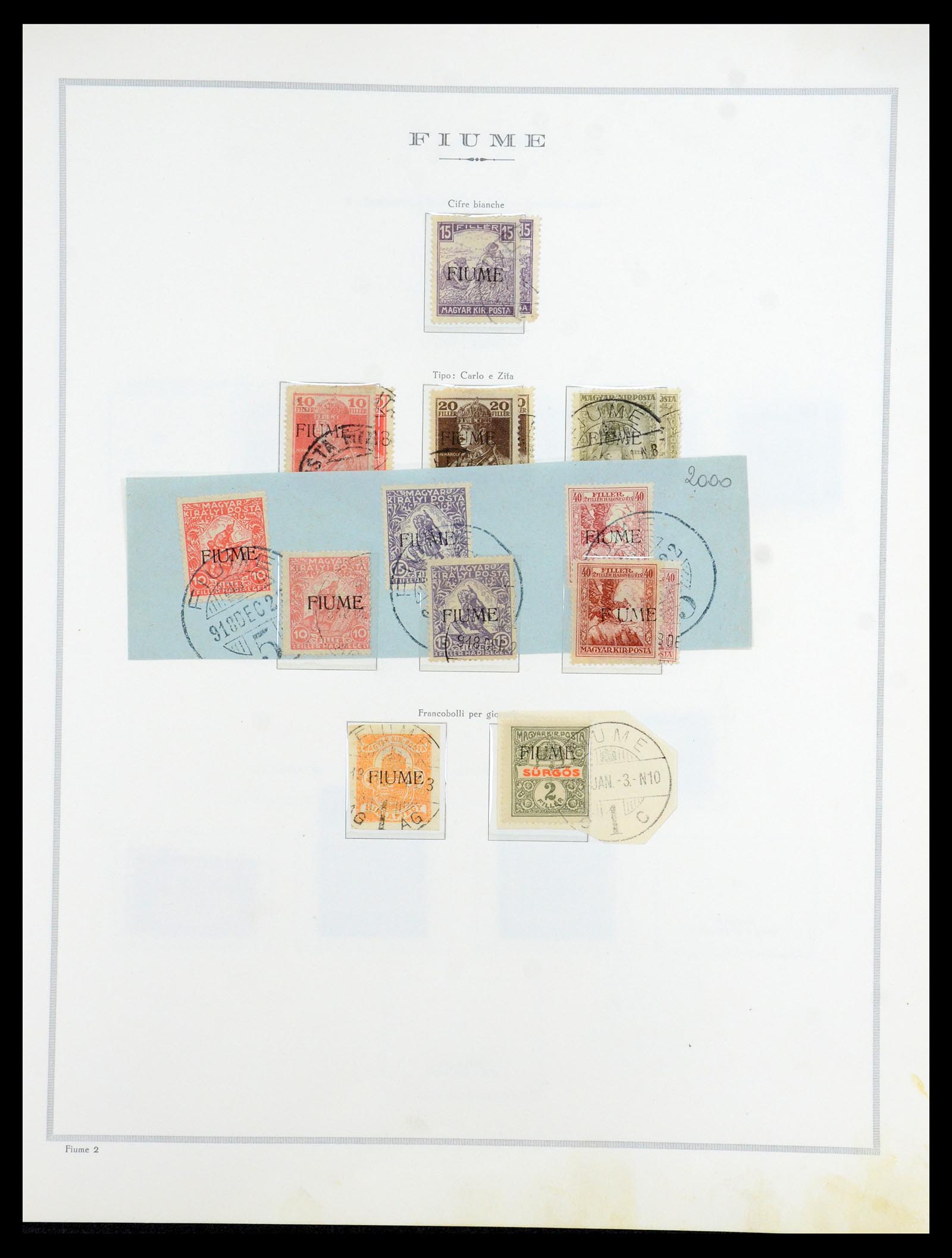 35808 019 - Postzegelverzameling 35808 Italiaanse gebieden/bezetting/lokaal 1870-