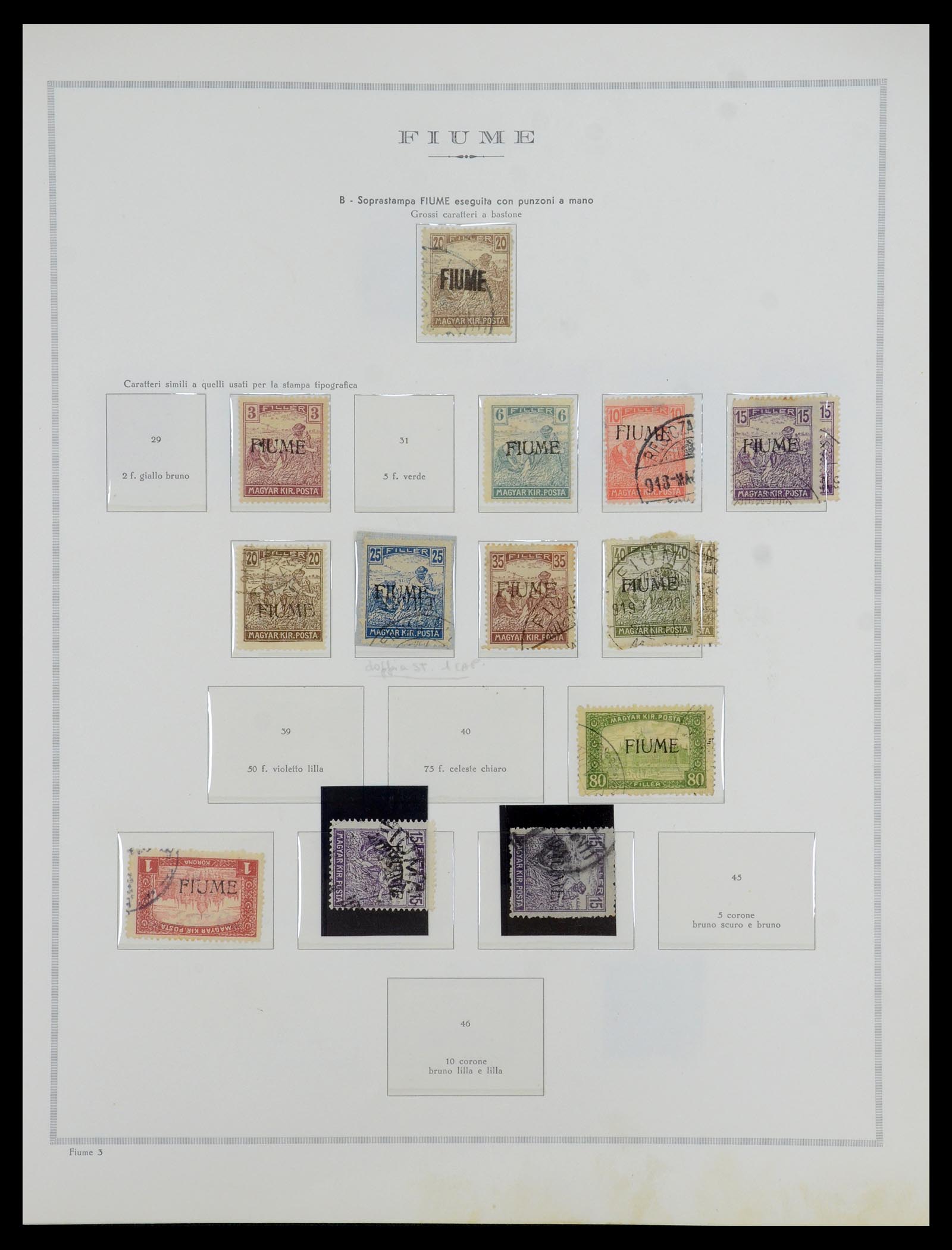35808 020 - Postzegelverzameling 35808 Italiaanse gebieden/bezetting/lokaal 1870-