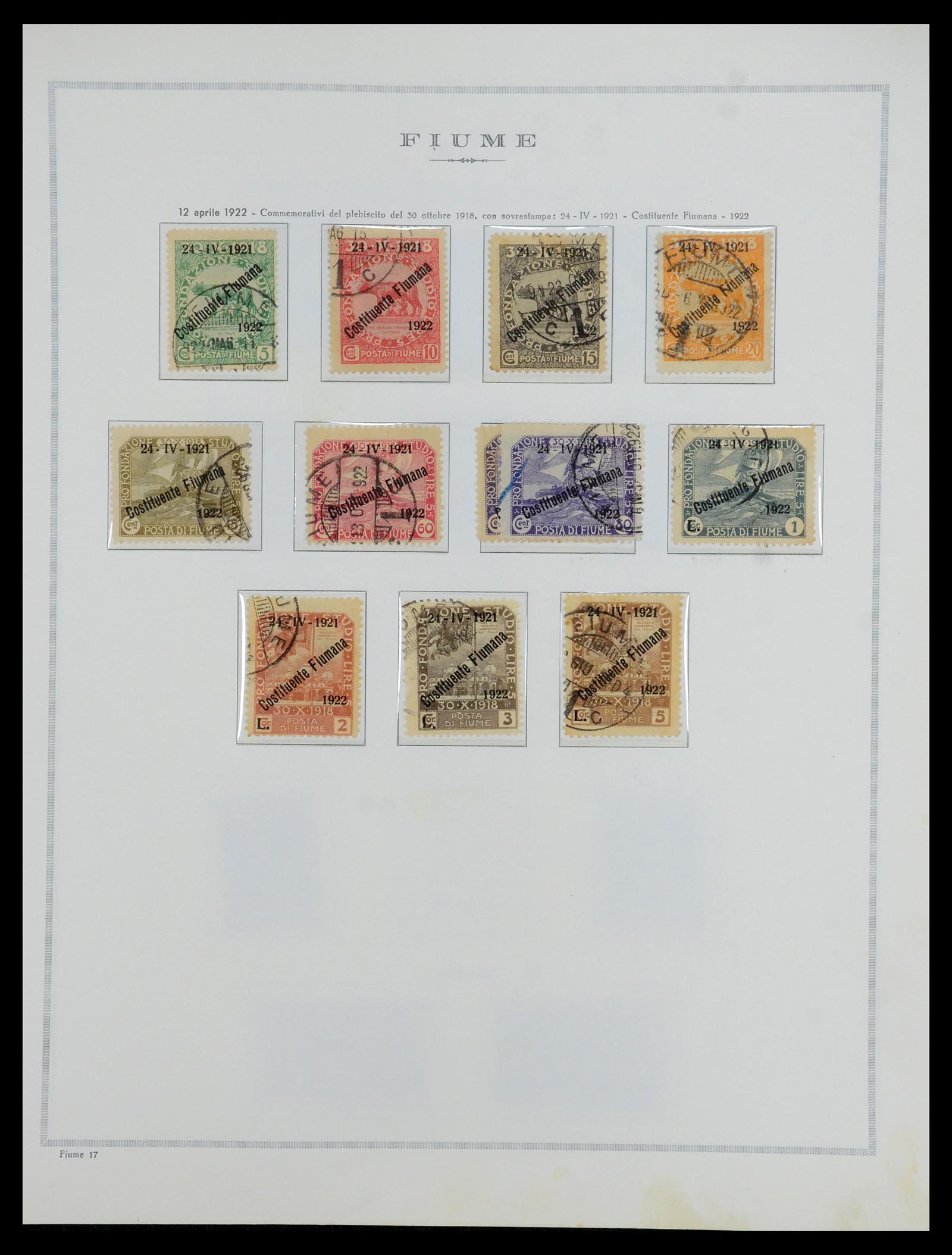 35808 034 - Stamp Collection 35808 Italian territories/occupation/locals 1874-1954.