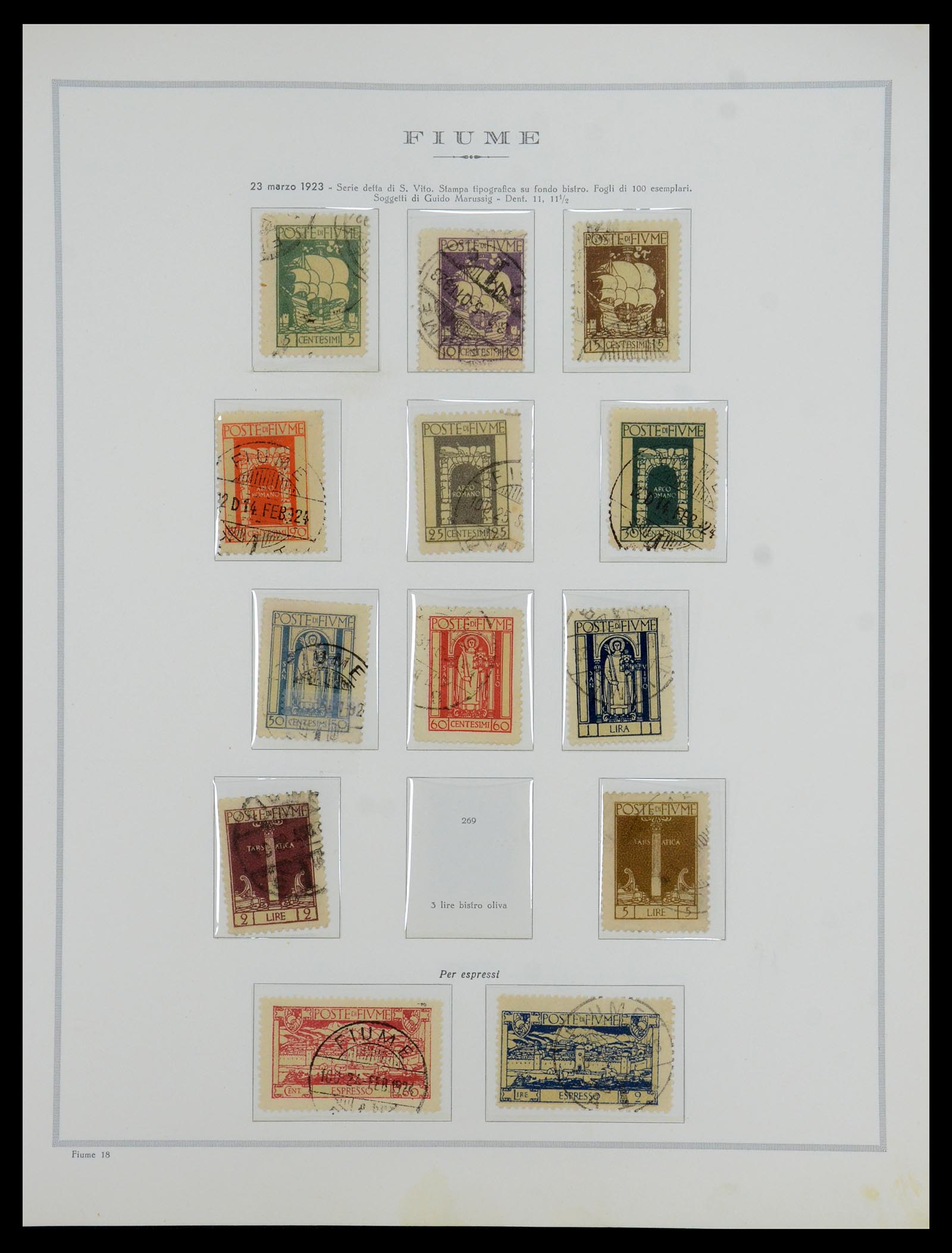 35808 035 - Stamp Collection 35808 Italian territories/occupation/locals 1874-1954.