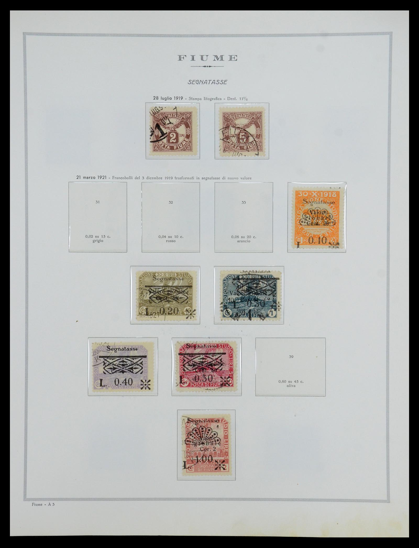 35808 040 - Stamp Collection 35808 Italian territories/occupation/locals 1874-1954.