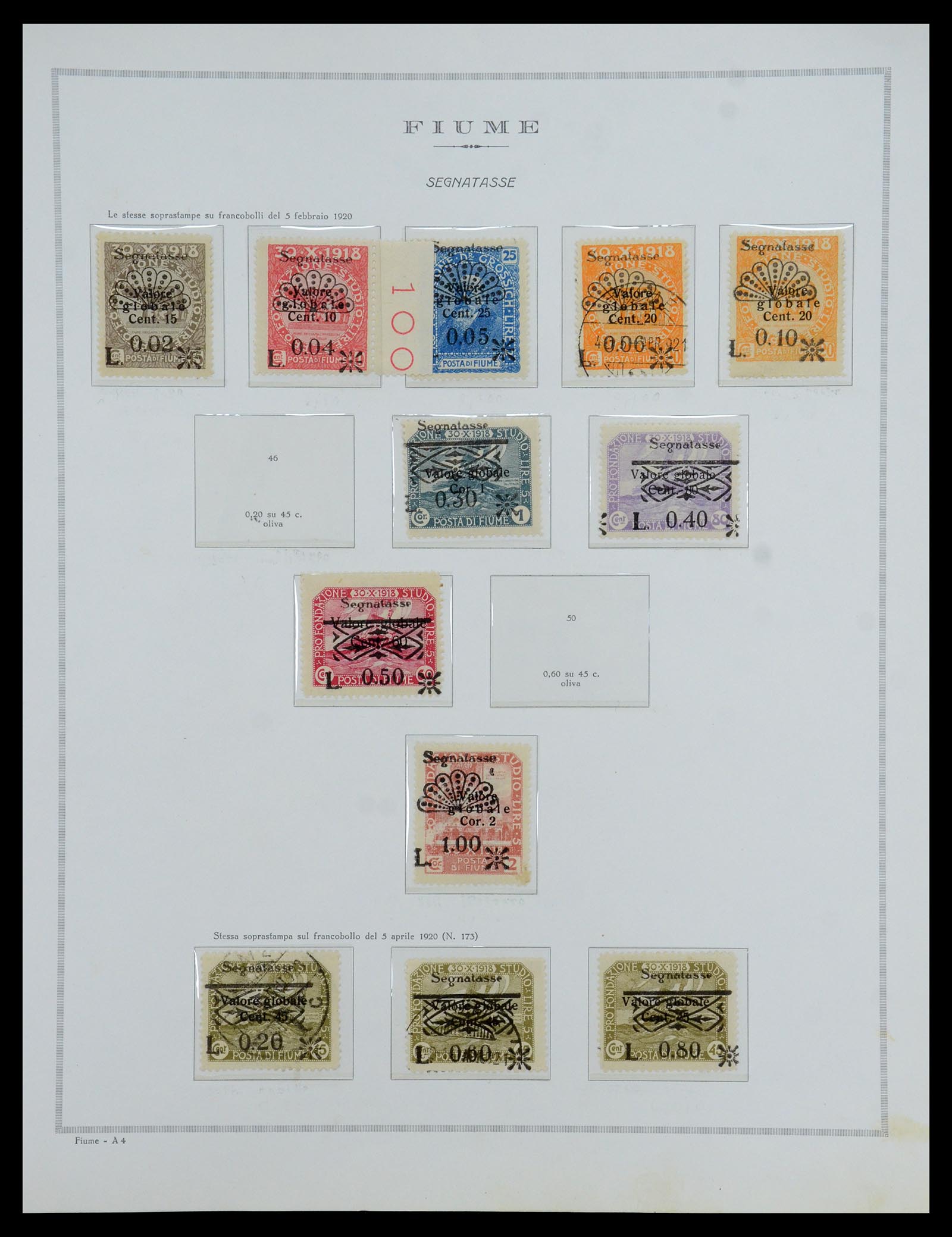 35808 041 - Stamp Collection 35808 Italian territories/occupation/locals 1874-1954.