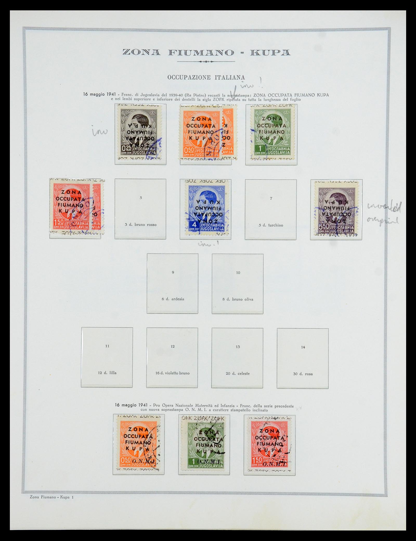 35808 044 - Stamp Collection 35808 Italian territories/occupation/locals 1874-1954.