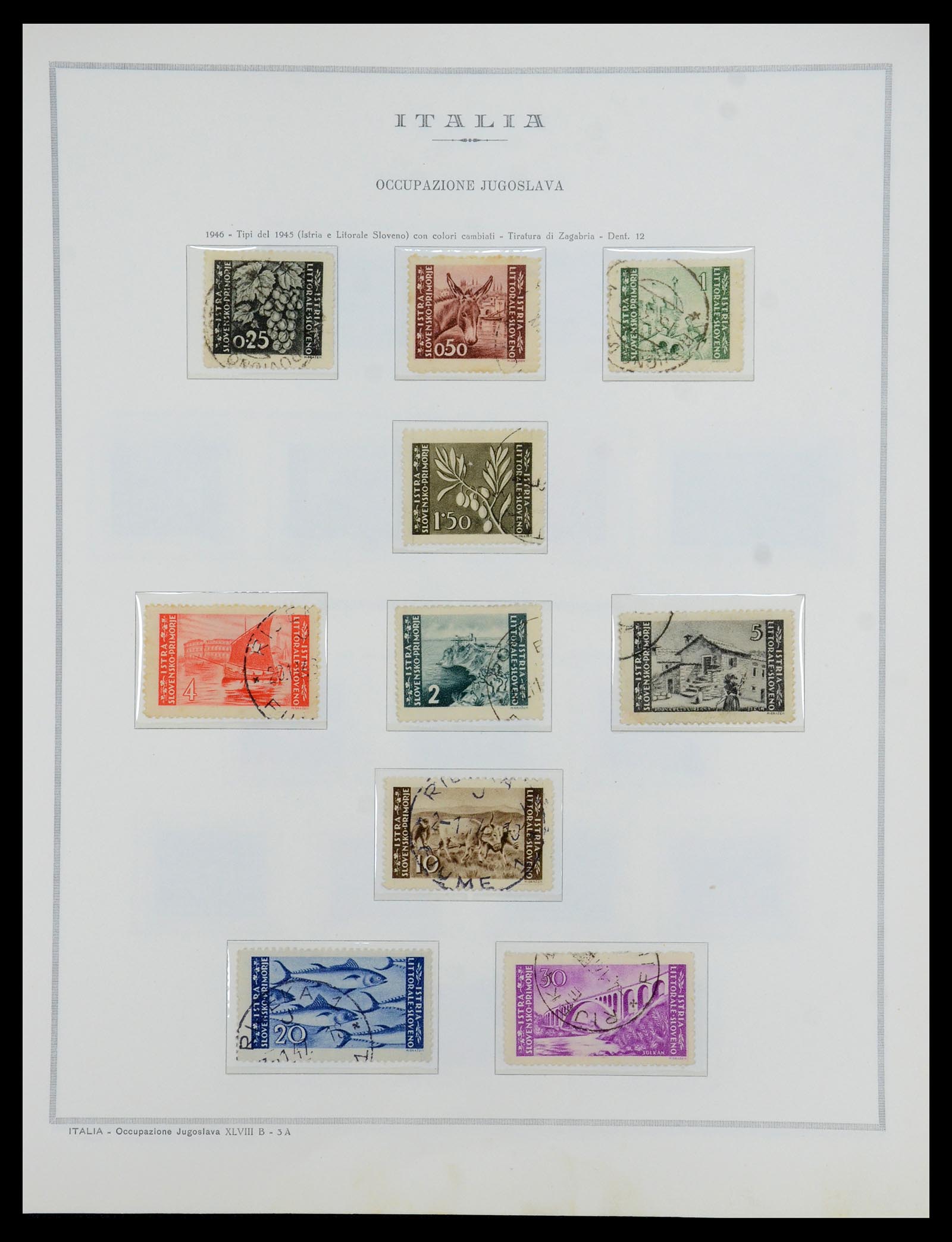 35808 046 - Stamp Collection 35808 Italian territories/occupation/locals 1874-1954.