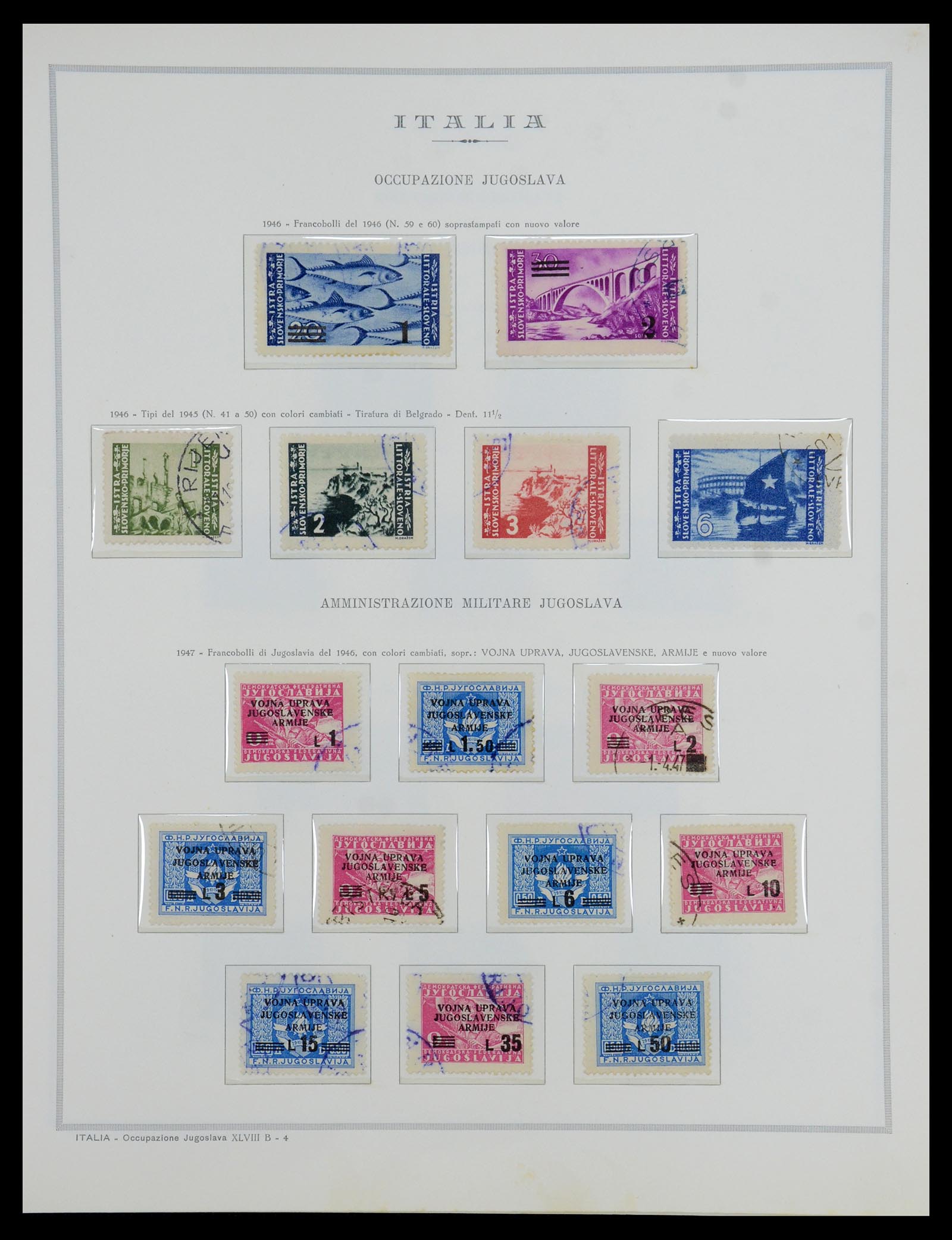 35808 047 - Stamp Collection 35808 Italian territories/occupation/locals 1874-1954.
