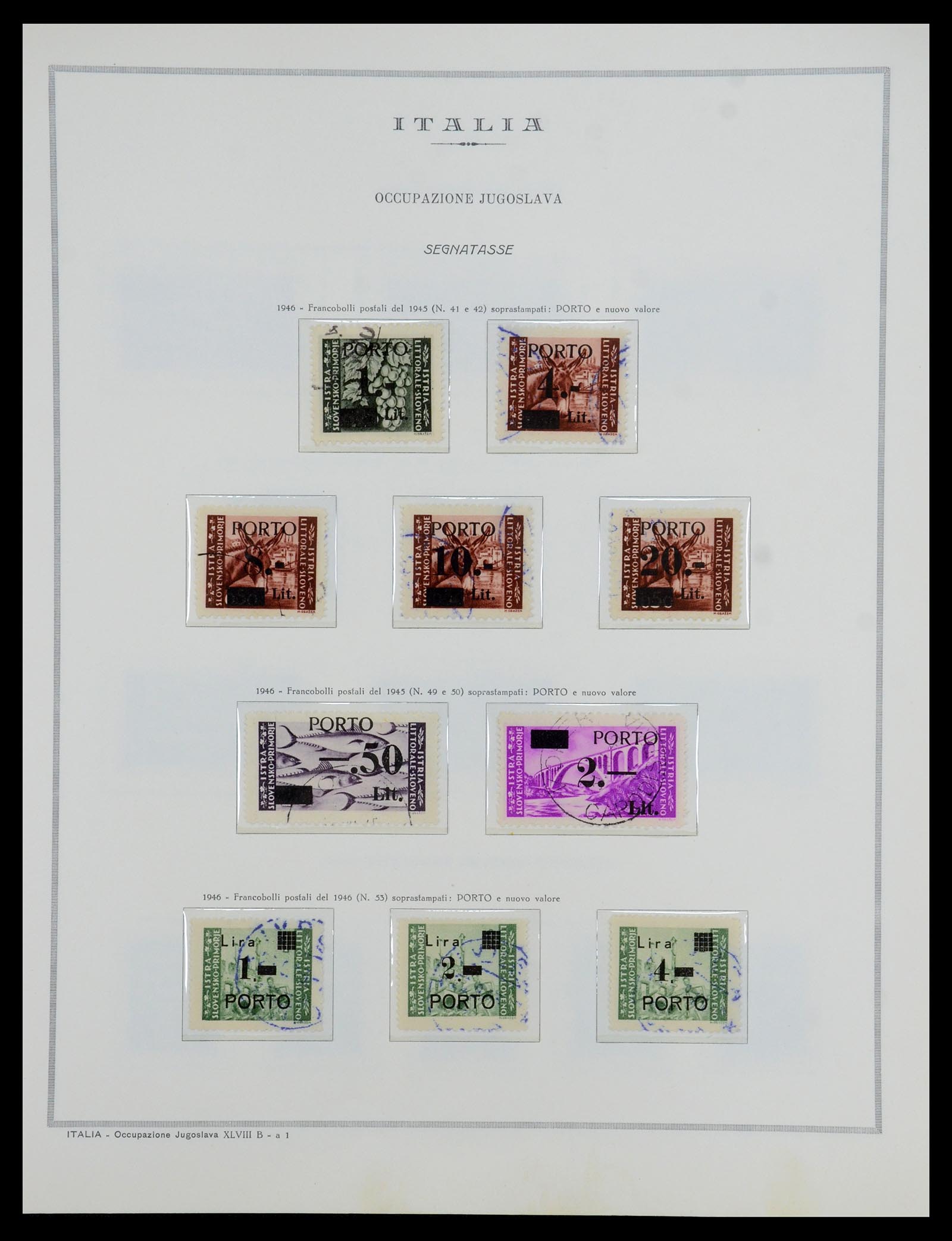 35808 048 - Stamp Collection 35808 Italian territories/occupation/locals 1874-1954.