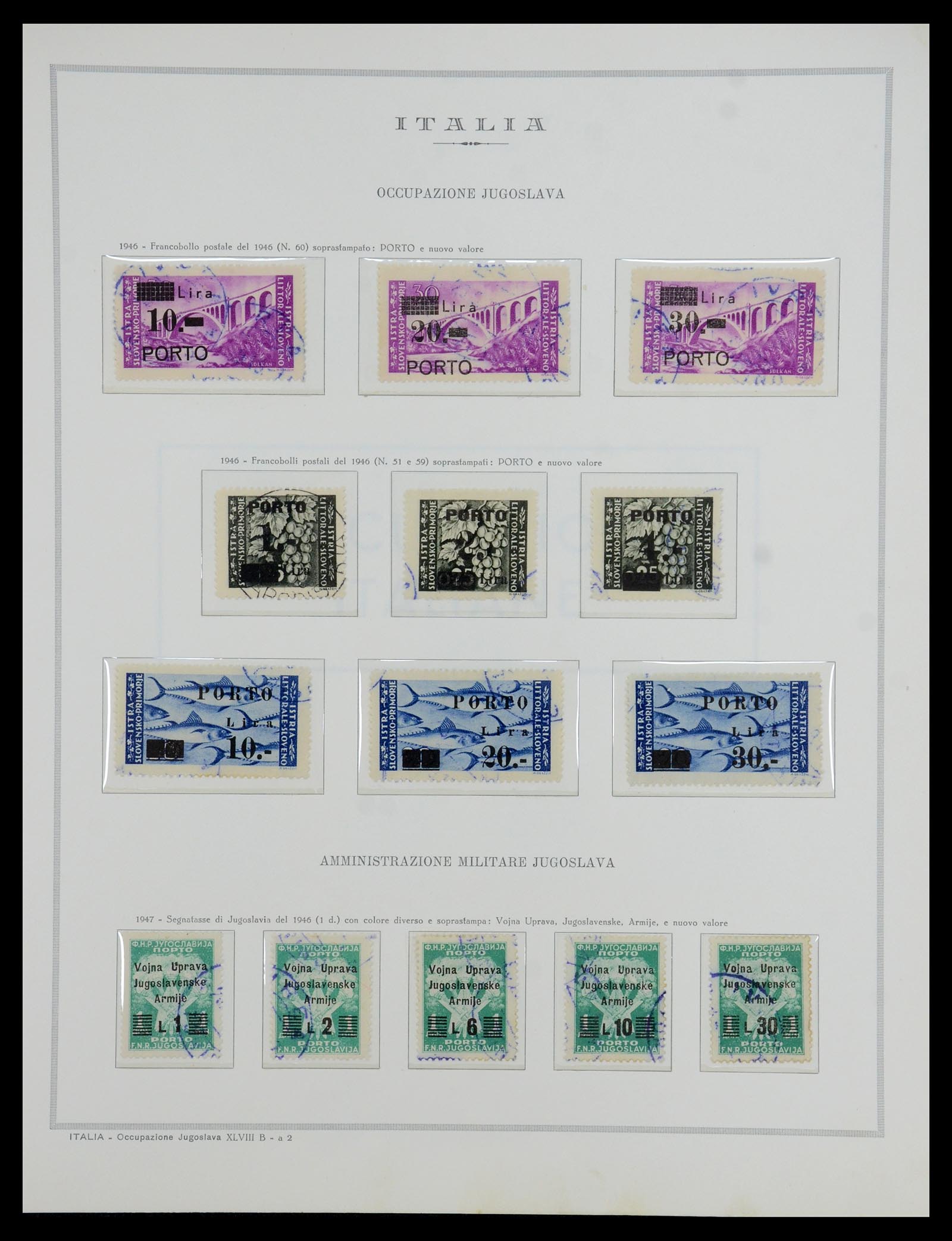 35808 049 - Stamp Collection 35808 Italian territories/occupation/locals 1874-1954.