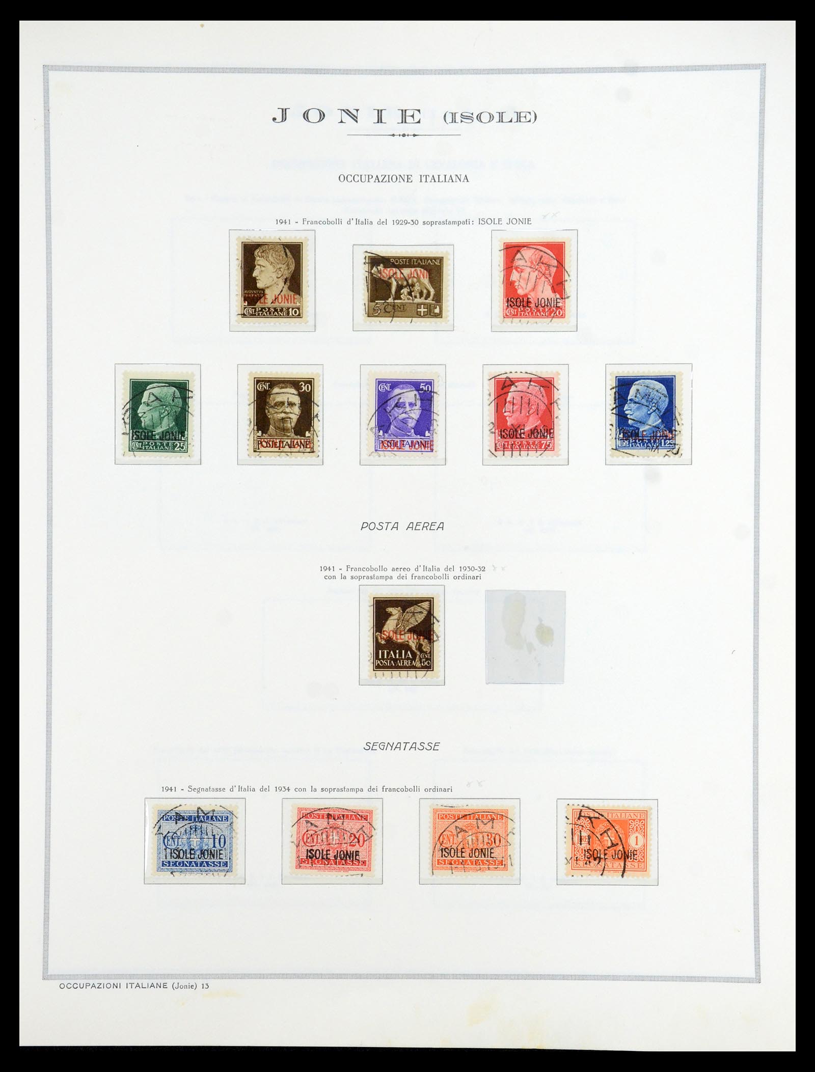 35808 056 - Stamp Collection 35808 Italian territories/occupation/locals 1874-1954.