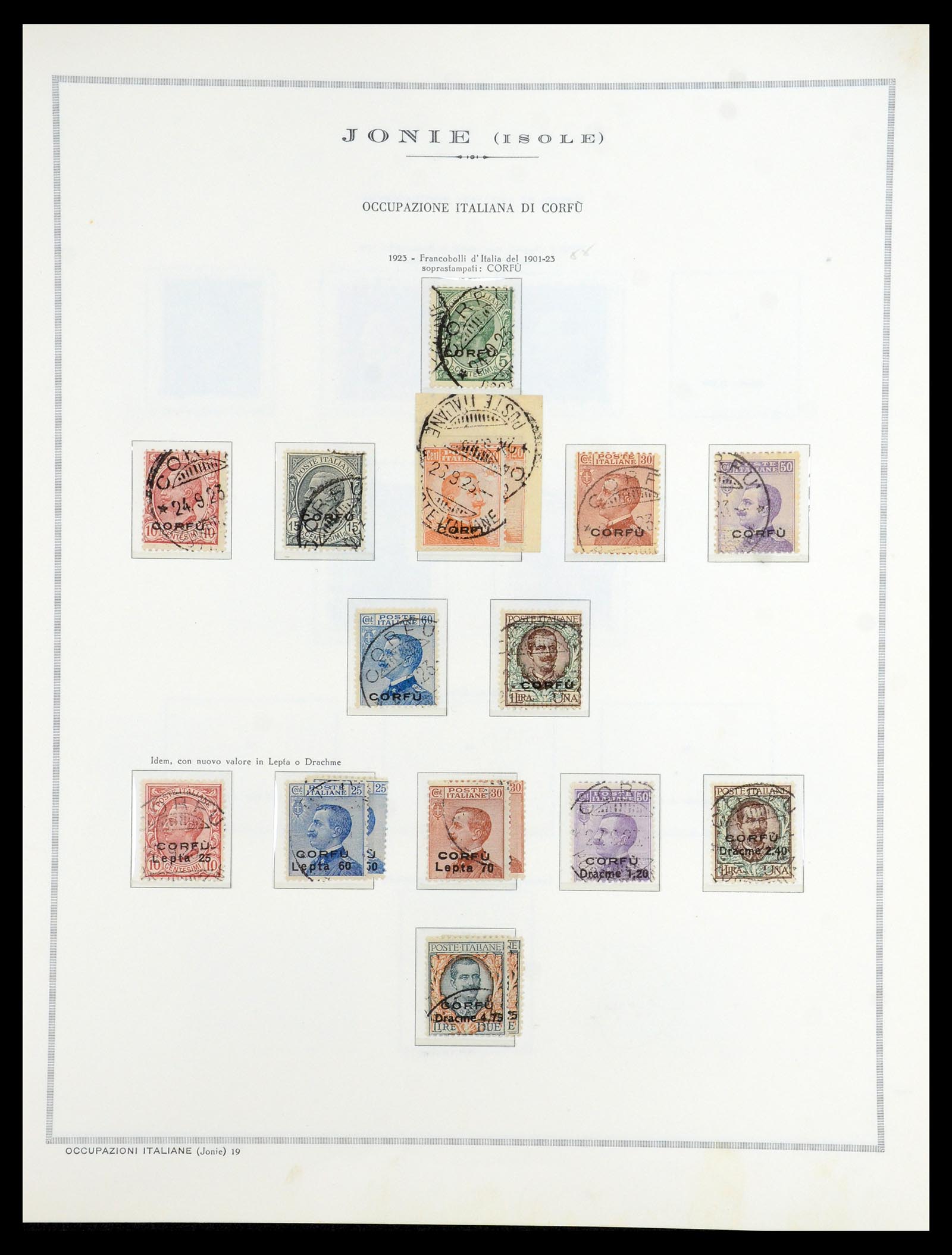 35808 060 - Stamp Collection 35808 Italian territories/occupation/locals 1874-1954.