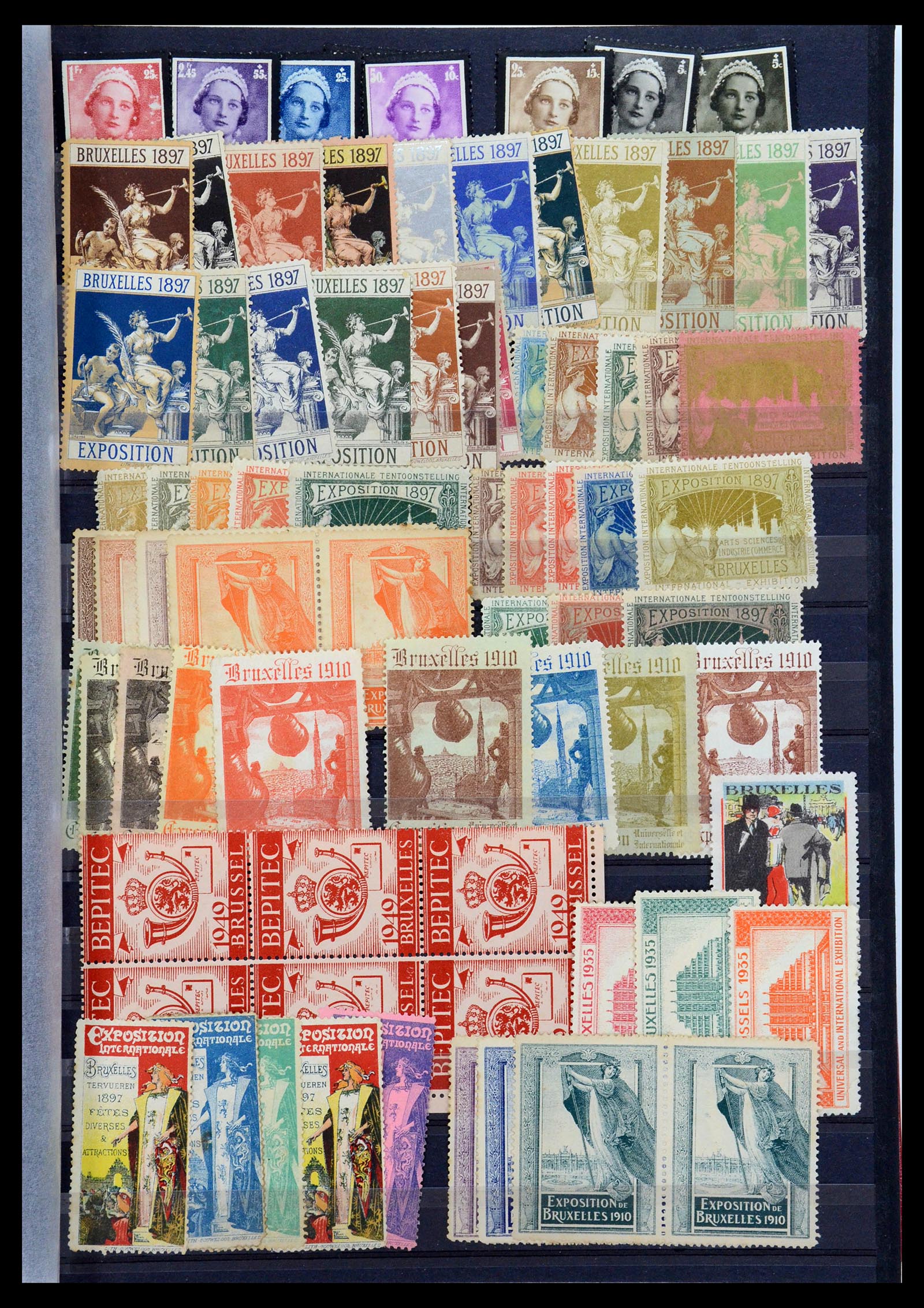 35809 001 - Stamp Collection 35809 World 1849-1950.