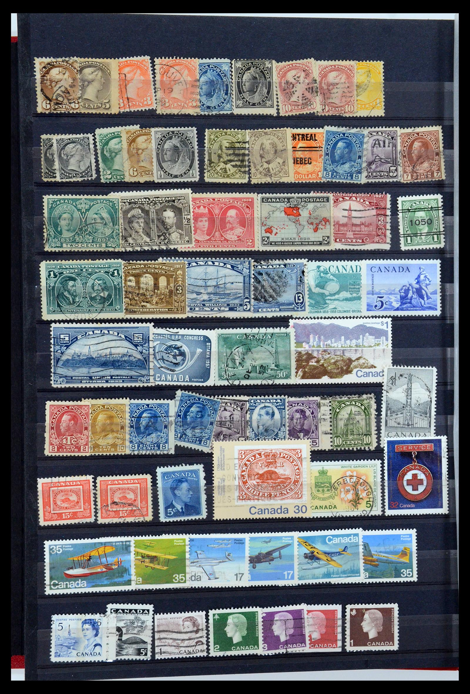 35809 009 - Stamp Collection 35809 World 1849-1950.