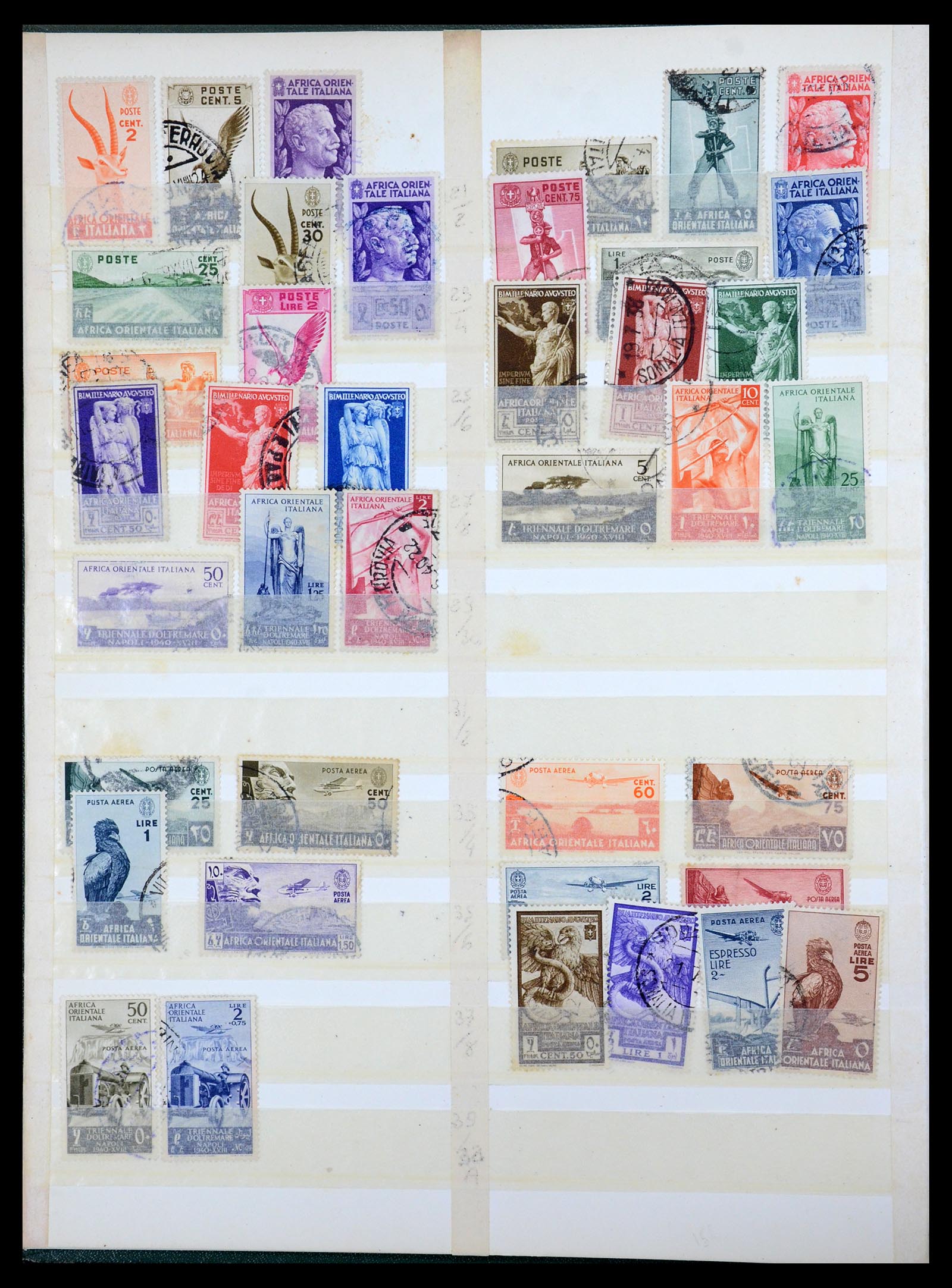 35812 002 - Postzegelverzameling 35812 Italiaanse koloniën 1893-1951.