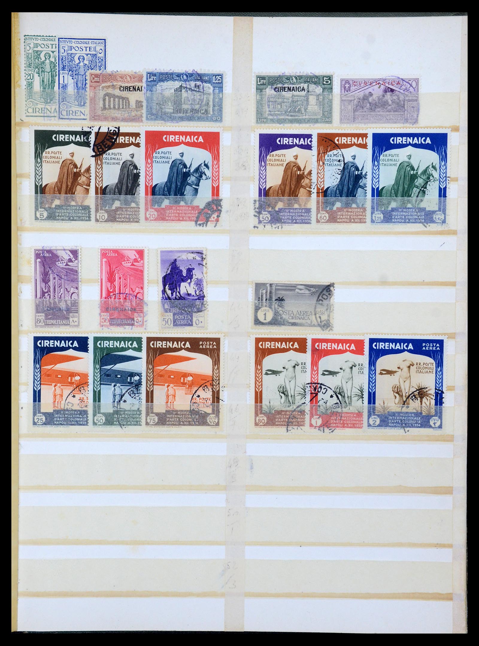 35812 003 - Postzegelverzameling 35812 Italiaanse koloniën 1893-1951.