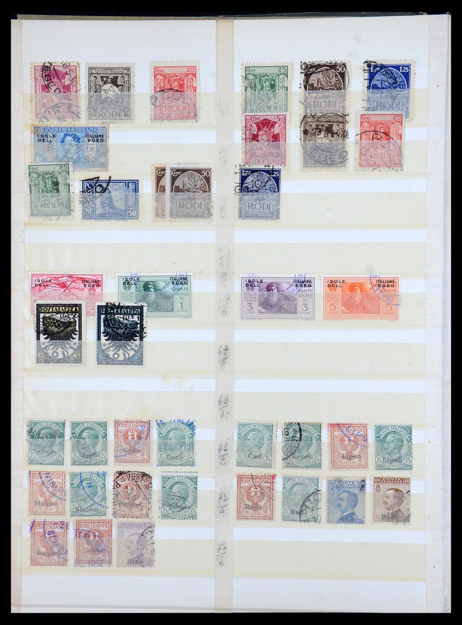 35812 004 - Postzegelverzameling 35812 Italiaanse koloniën 1893-1951.