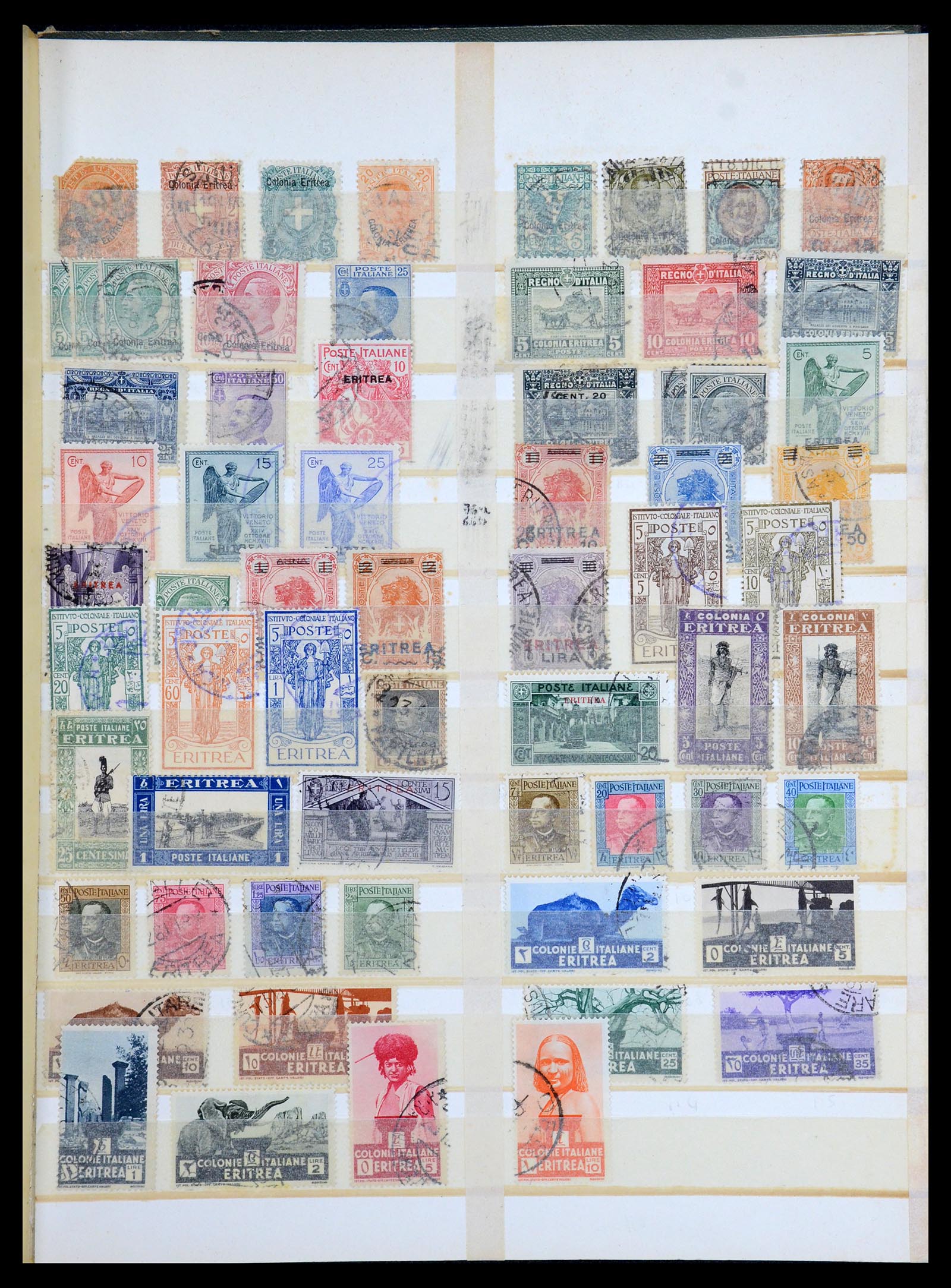 35812 005 - Postzegelverzameling 35812 Italiaanse koloniën 1893-1951.