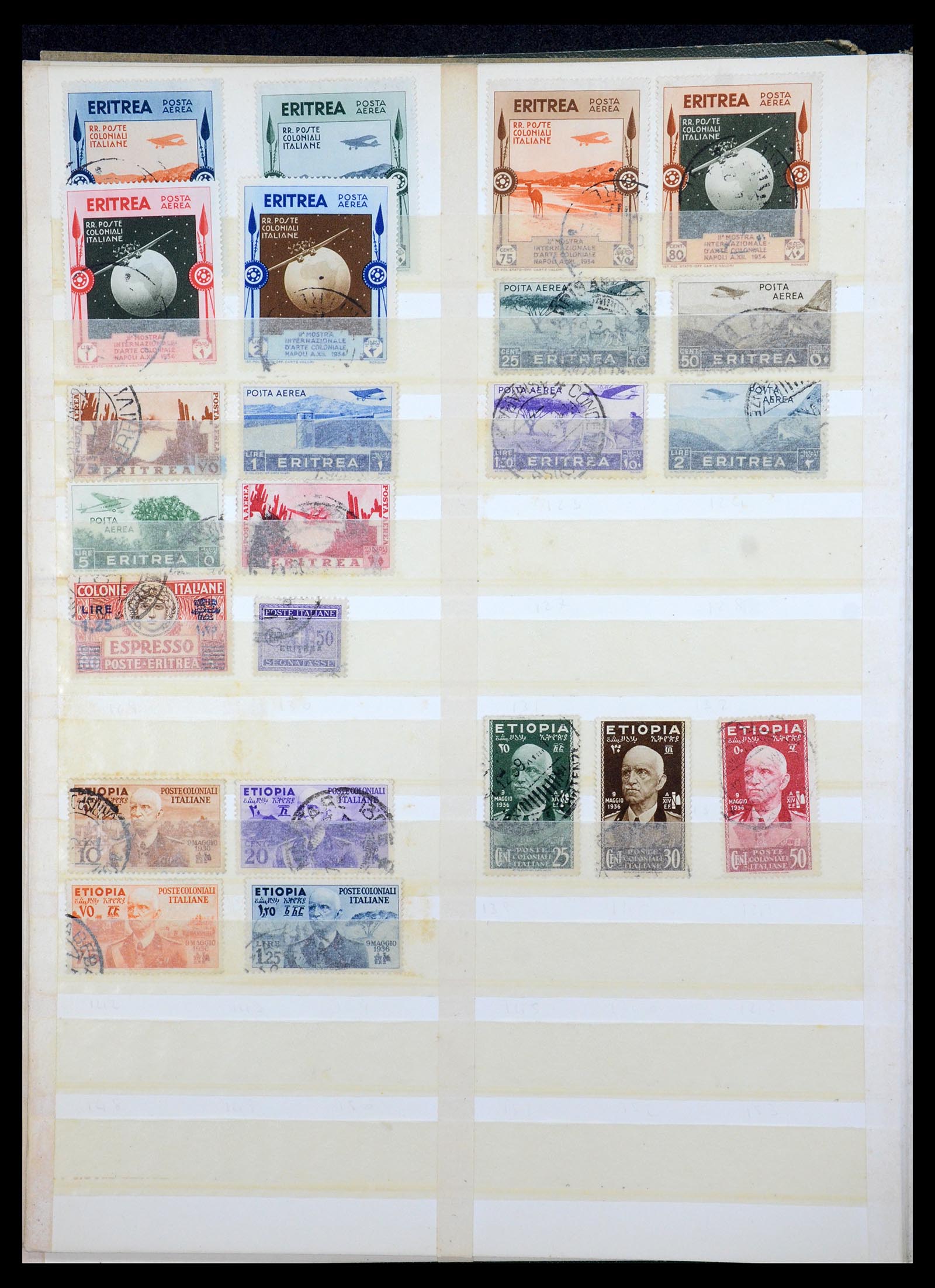 35812 006 - Postzegelverzameling 35812 Italiaanse koloniën 1893-1951.