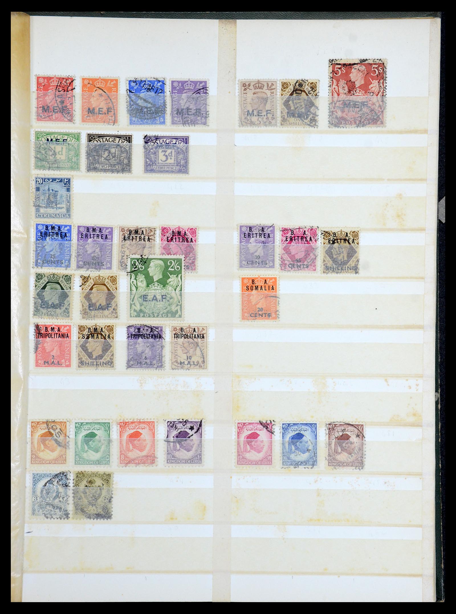 35812 011 - Postzegelverzameling 35812 Italiaanse koloniën 1893-1951.
