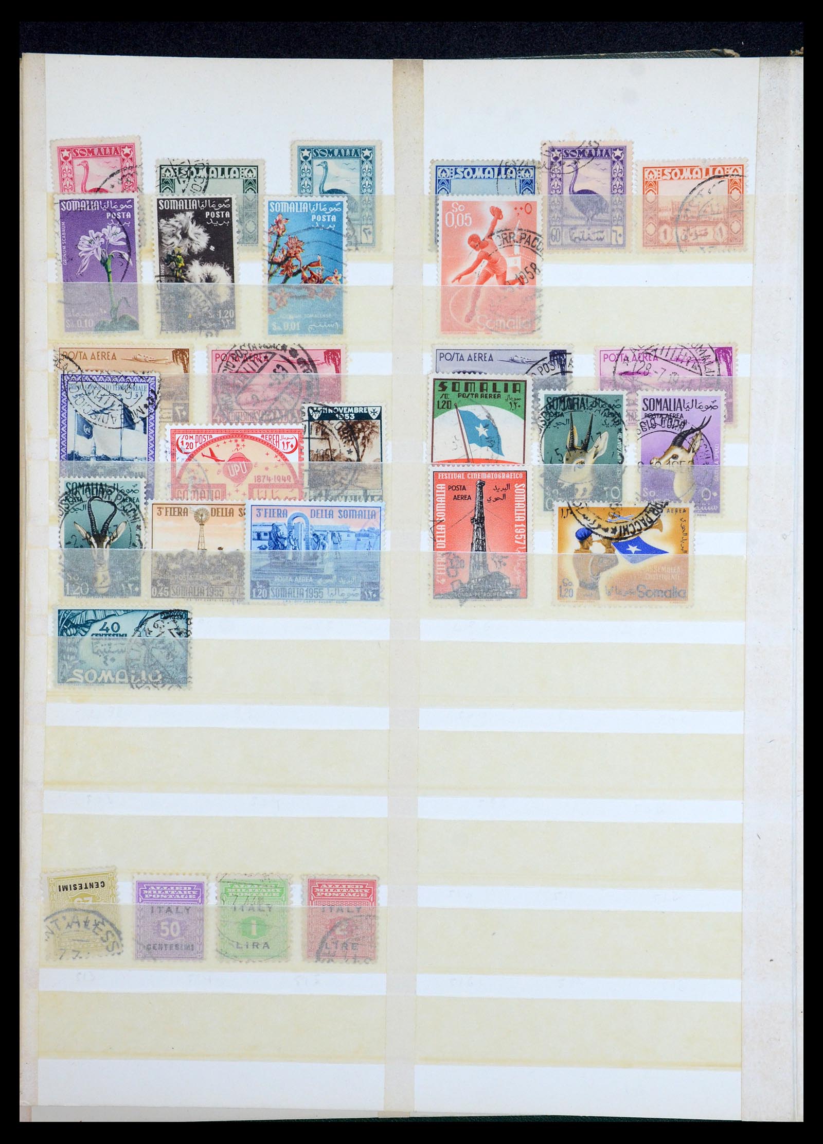 35812 012 - Postzegelverzameling 35812 Italiaanse koloniën 1893-1951.