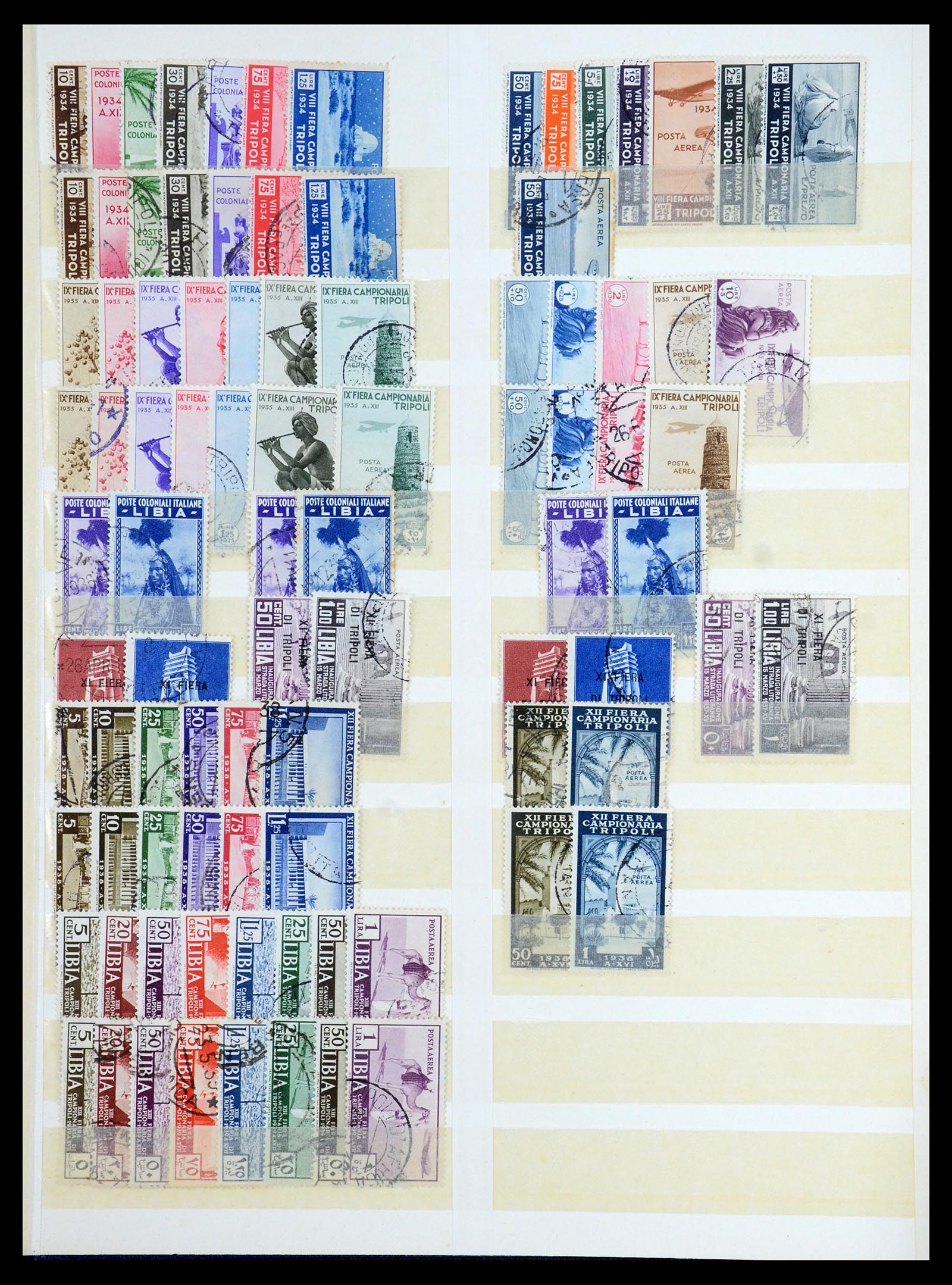 35813 005 - Postzegelverzameling 35813 Libië 1912-1966.