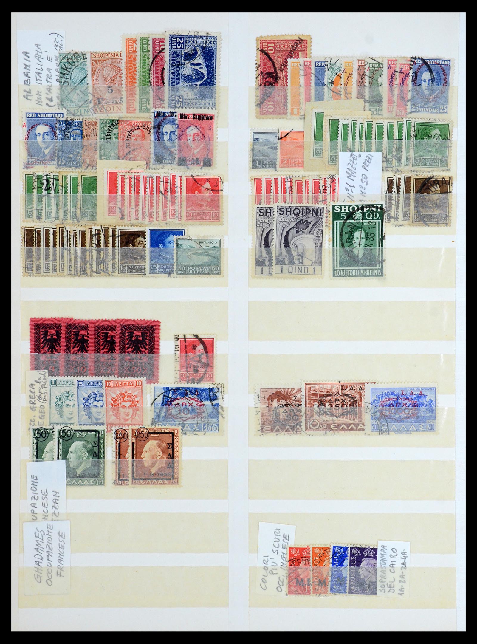 35813 006 - Postzegelverzameling 35813 Libië 1912-1966.