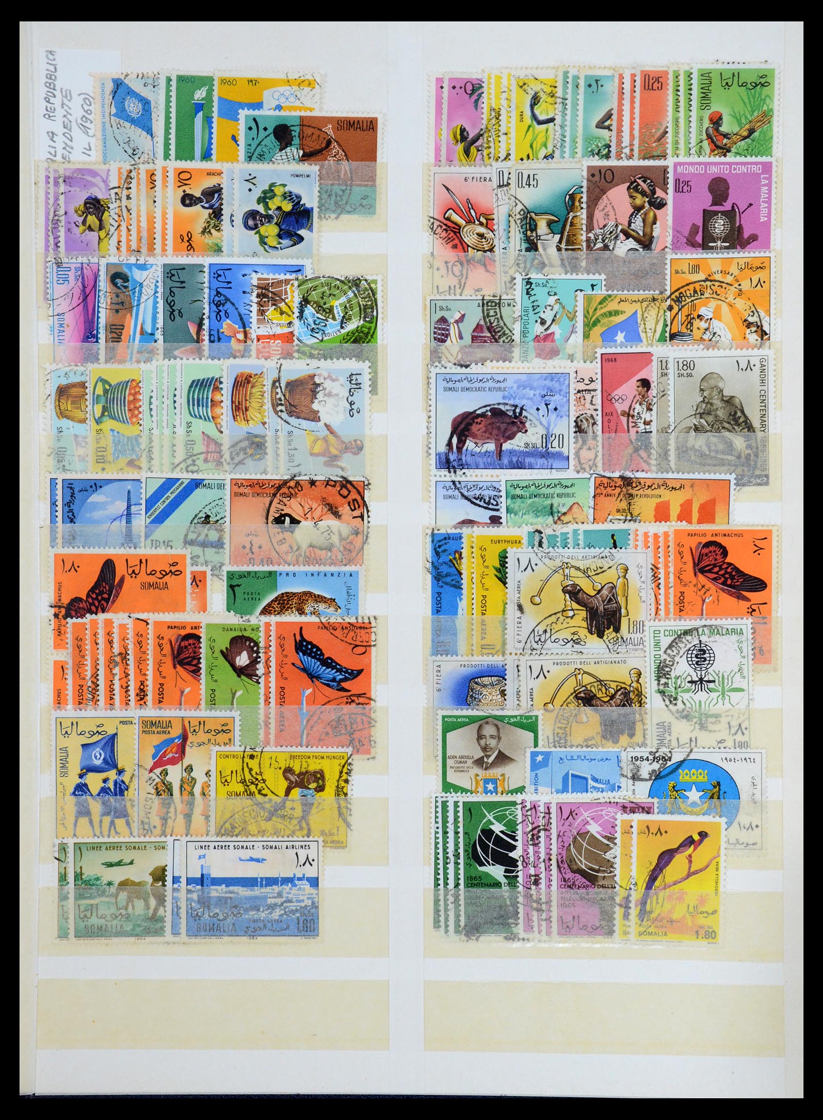 35813 011 - Postzegelverzameling 35813 Libië 1912-1966.