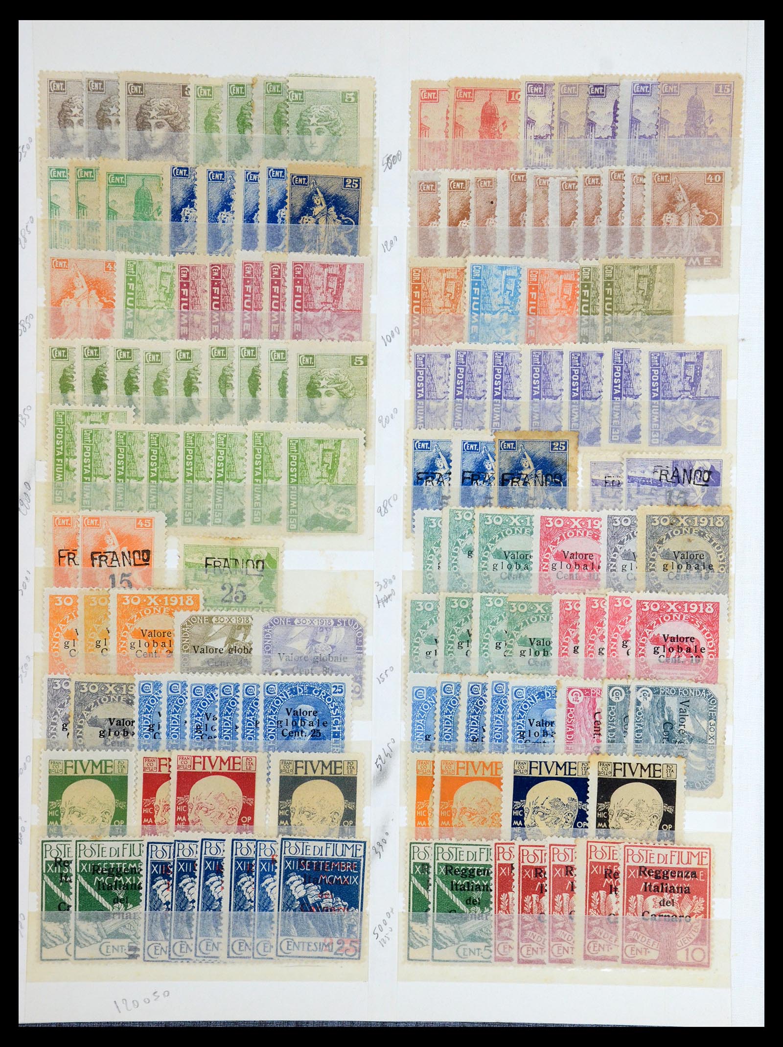 35814 002 - Postzegelverzameling 35814 Italiaanse gebieden/koloniën 1893-1950.