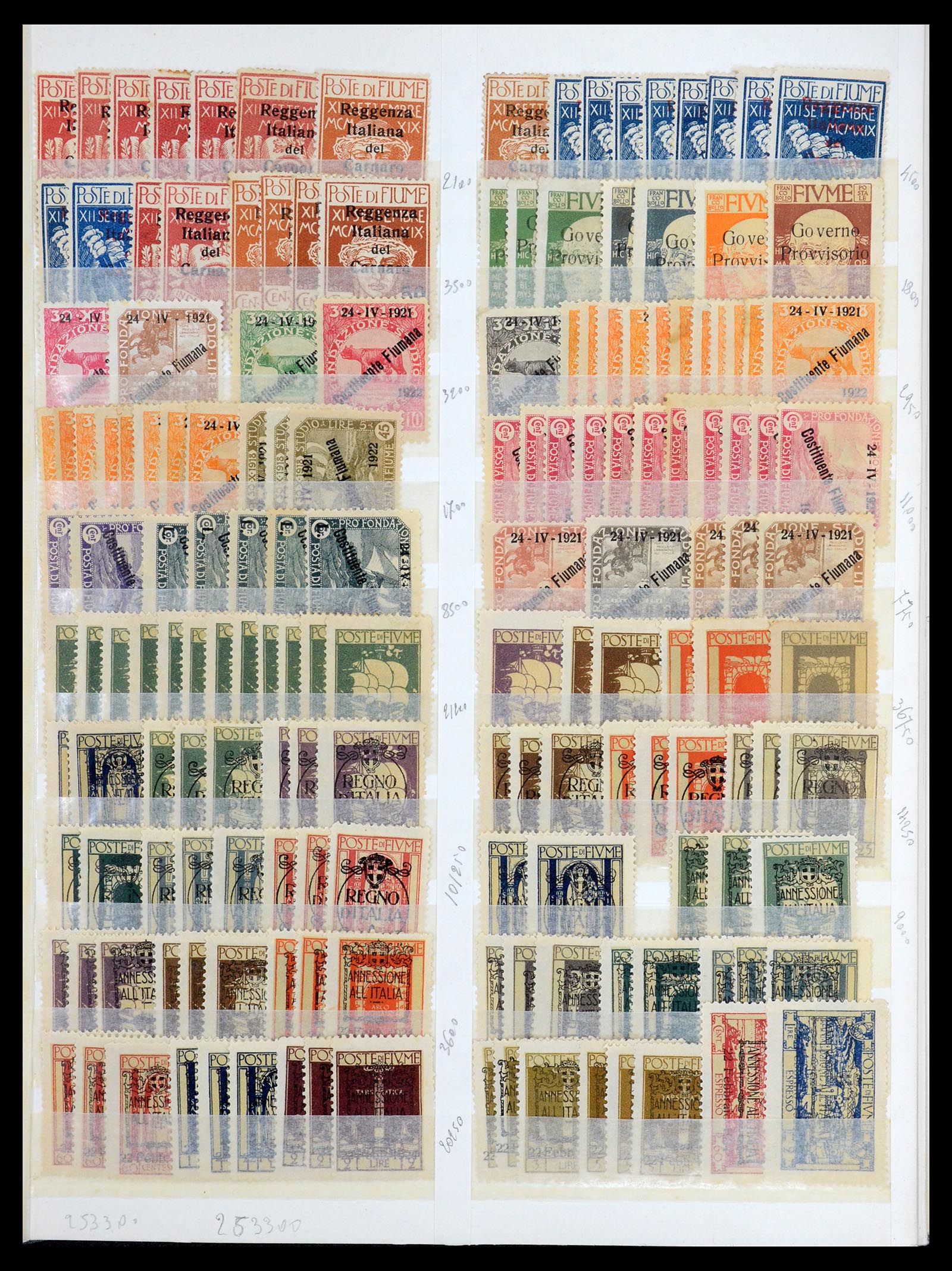 35814 003 - Postzegelverzameling 35814 Italiaanse gebieden/koloniën 1893-1950.