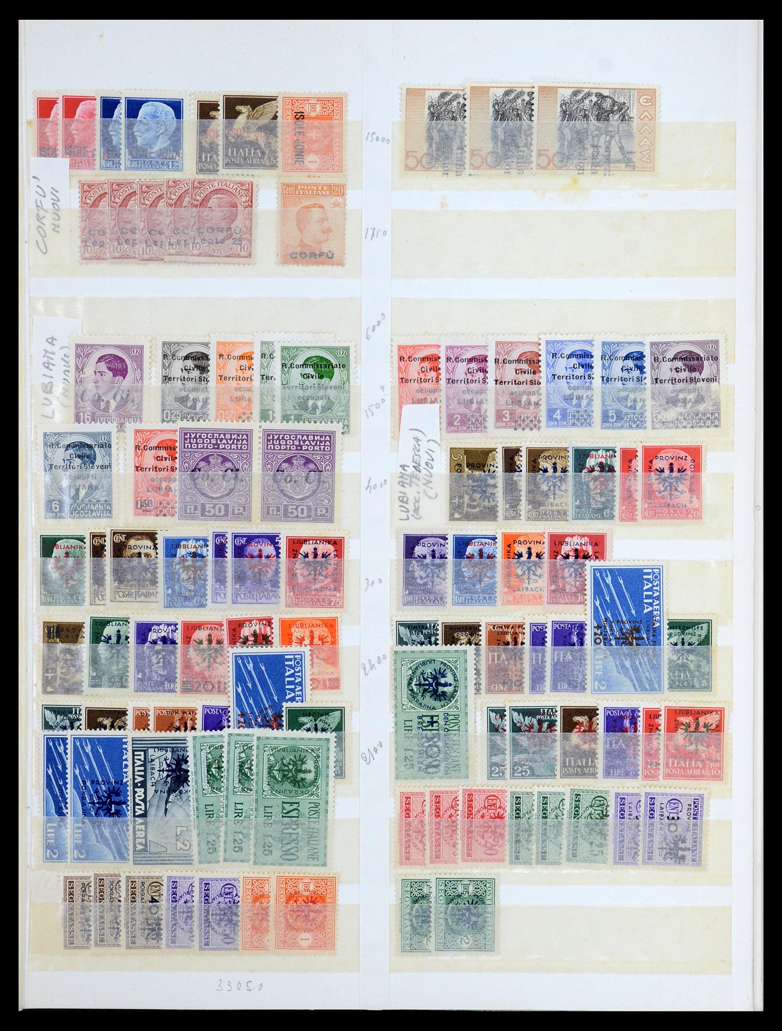 35814 005 - Postzegelverzameling 35814 Italiaanse gebieden/koloniën 1893-1950.