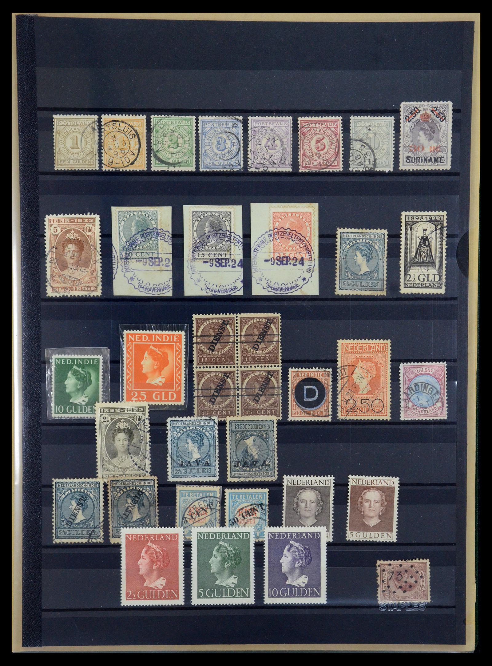 35816 001 - Postzegelverzameling 35816 Nederland en Overzee 1852-1953.