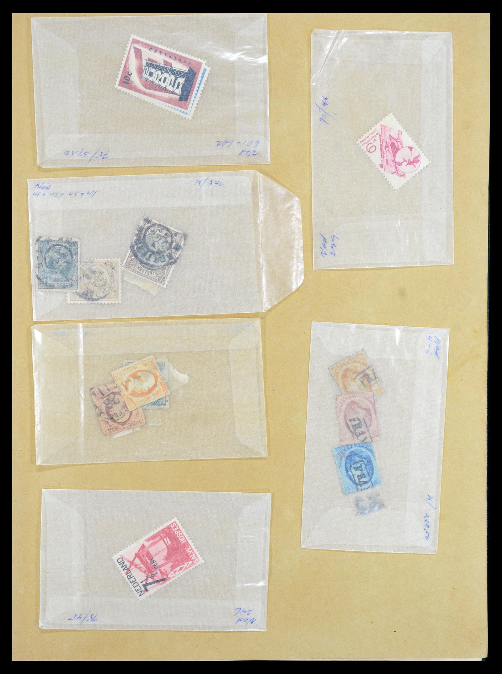 35816 003 - Postzegelverzameling 35816 Nederland en Overzee 1852-1953.