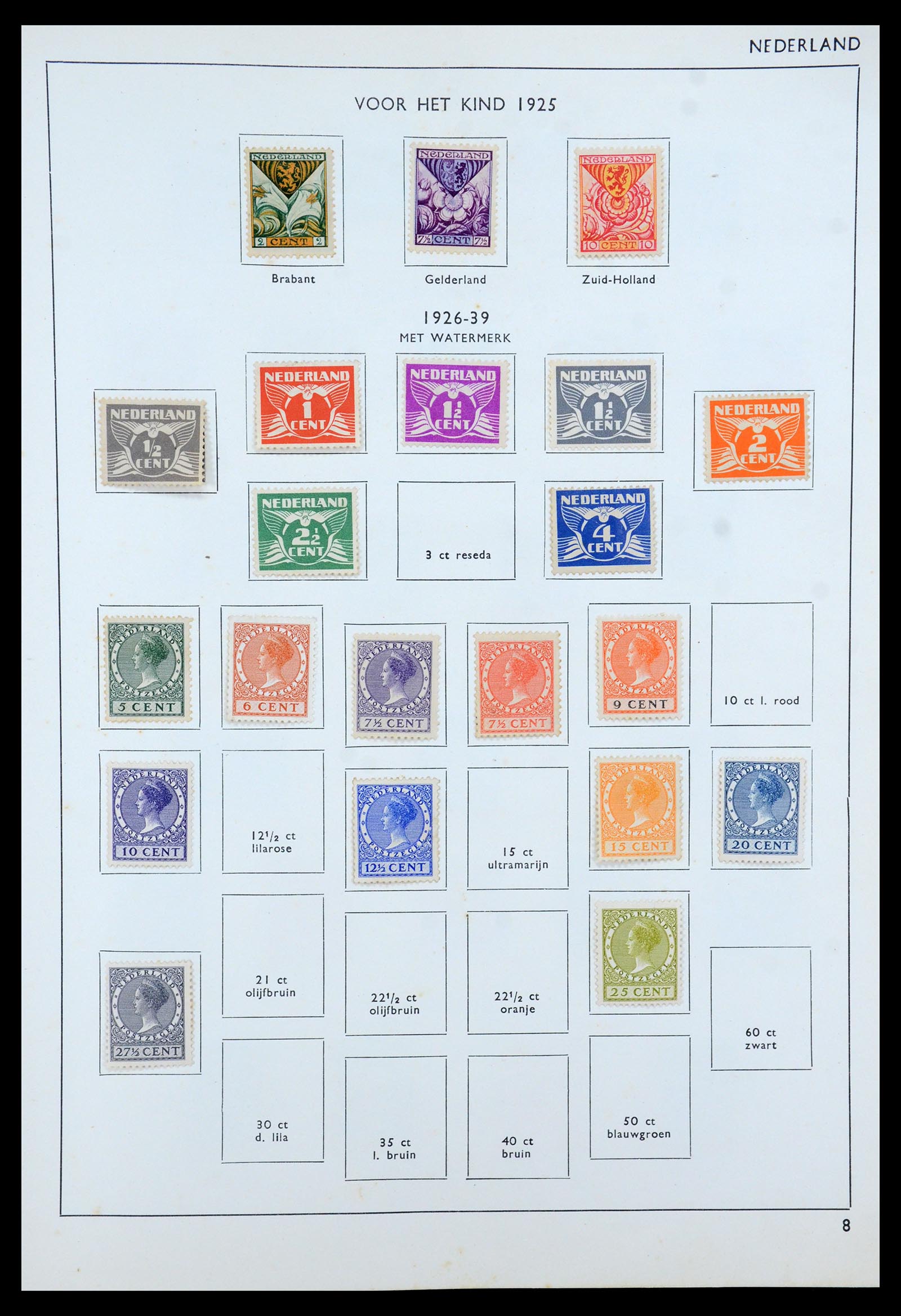 35816 012 - Postzegelverzameling 35816 Nederland en Overzee 1852-1953.