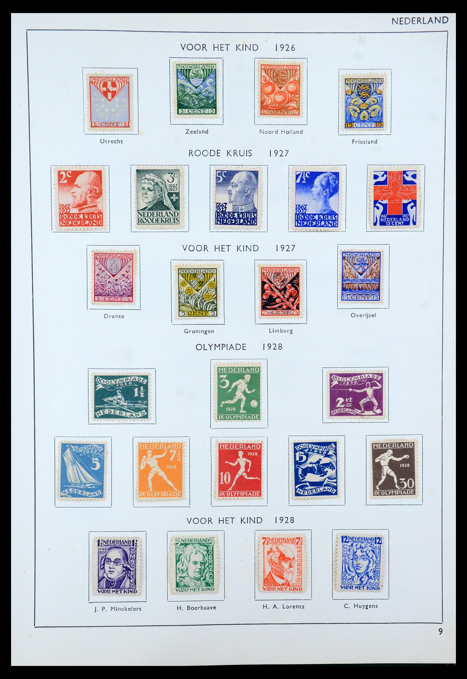 35816 013 - Postzegelverzameling 35816 Nederland en Overzee 1852-1953.