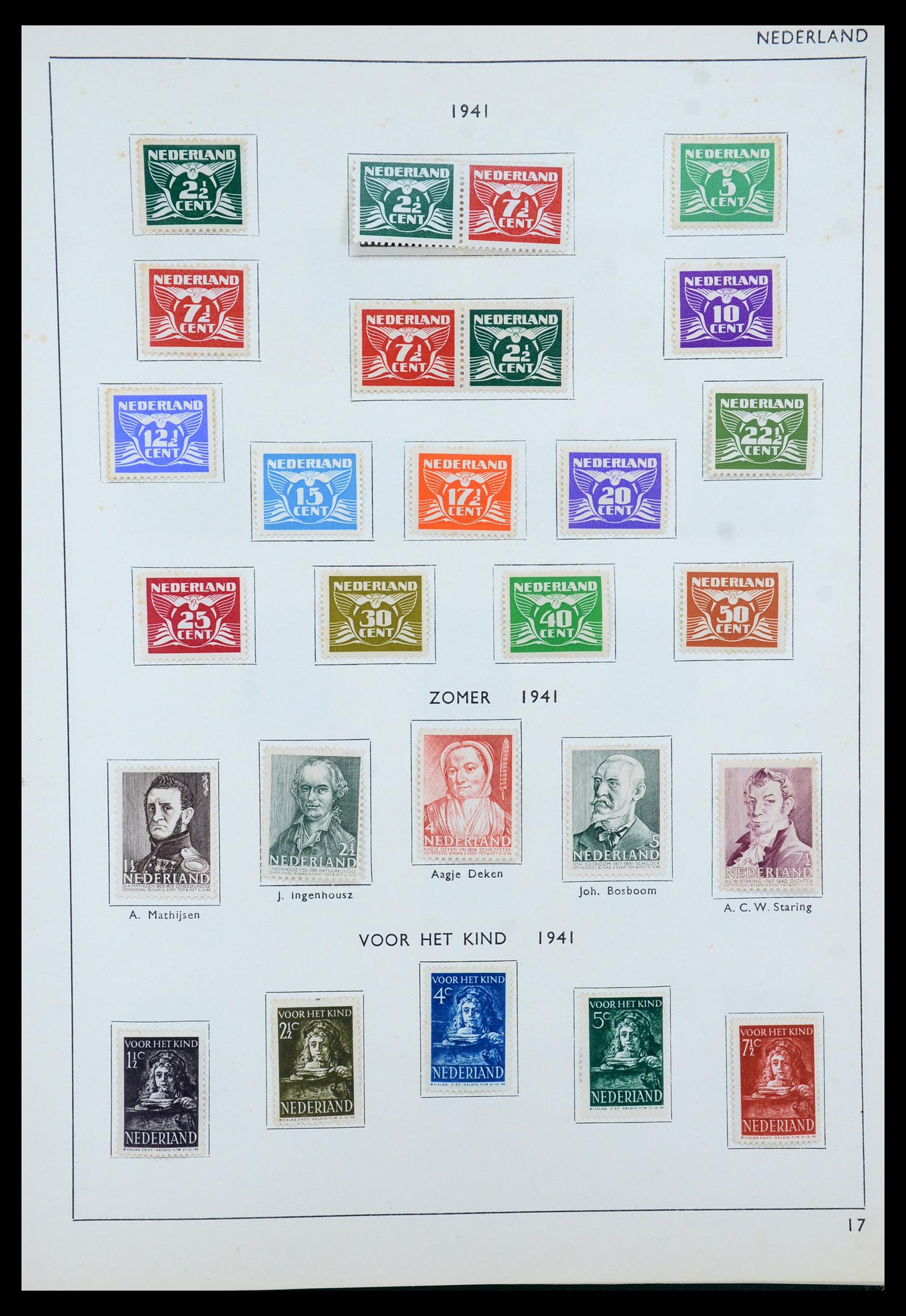 35816 021 - Postzegelverzameling 35816 Nederland en Overzee 1852-1953.