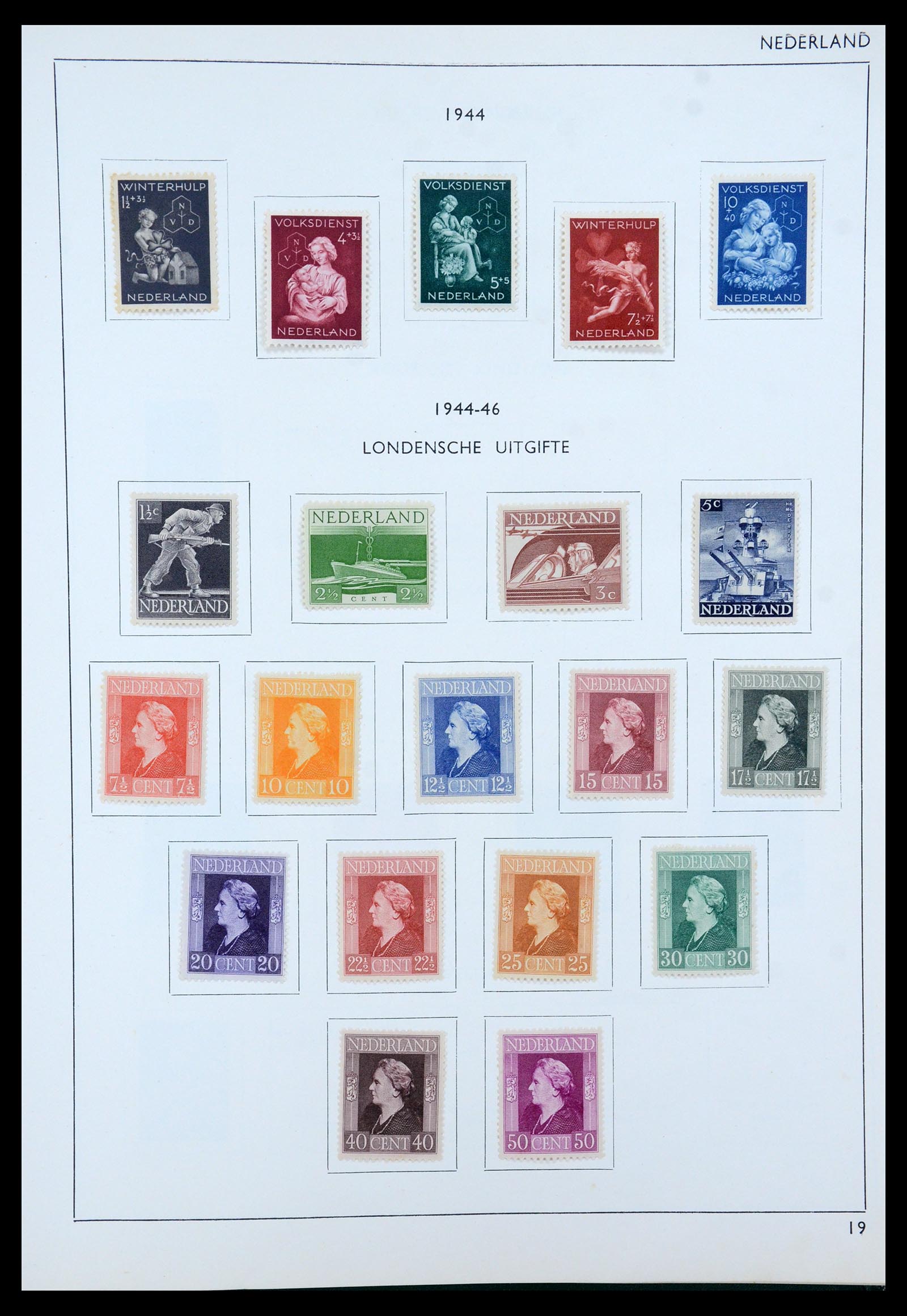 35816 023 - Postzegelverzameling 35816 Nederland en Overzee 1852-1953.