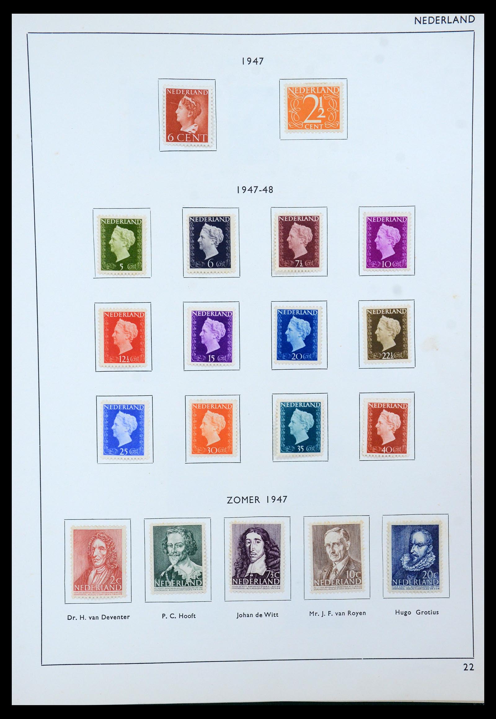 35816 026 - Postzegelverzameling 35816 Nederland en Overzee 1852-1953.