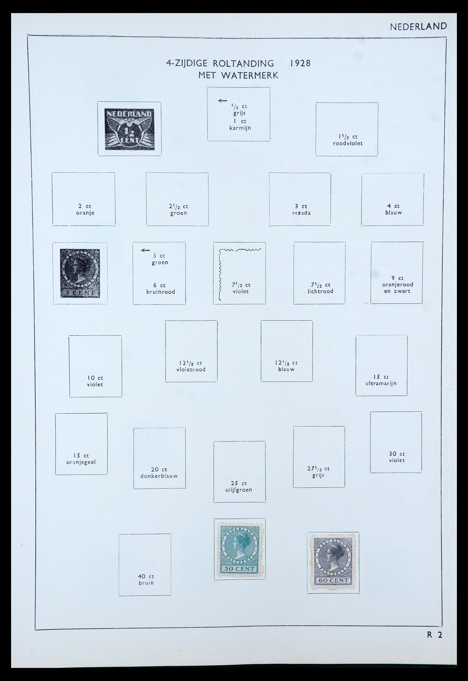 35816 035 - Postzegelverzameling 35816 Nederland en Overzee 1852-1953.