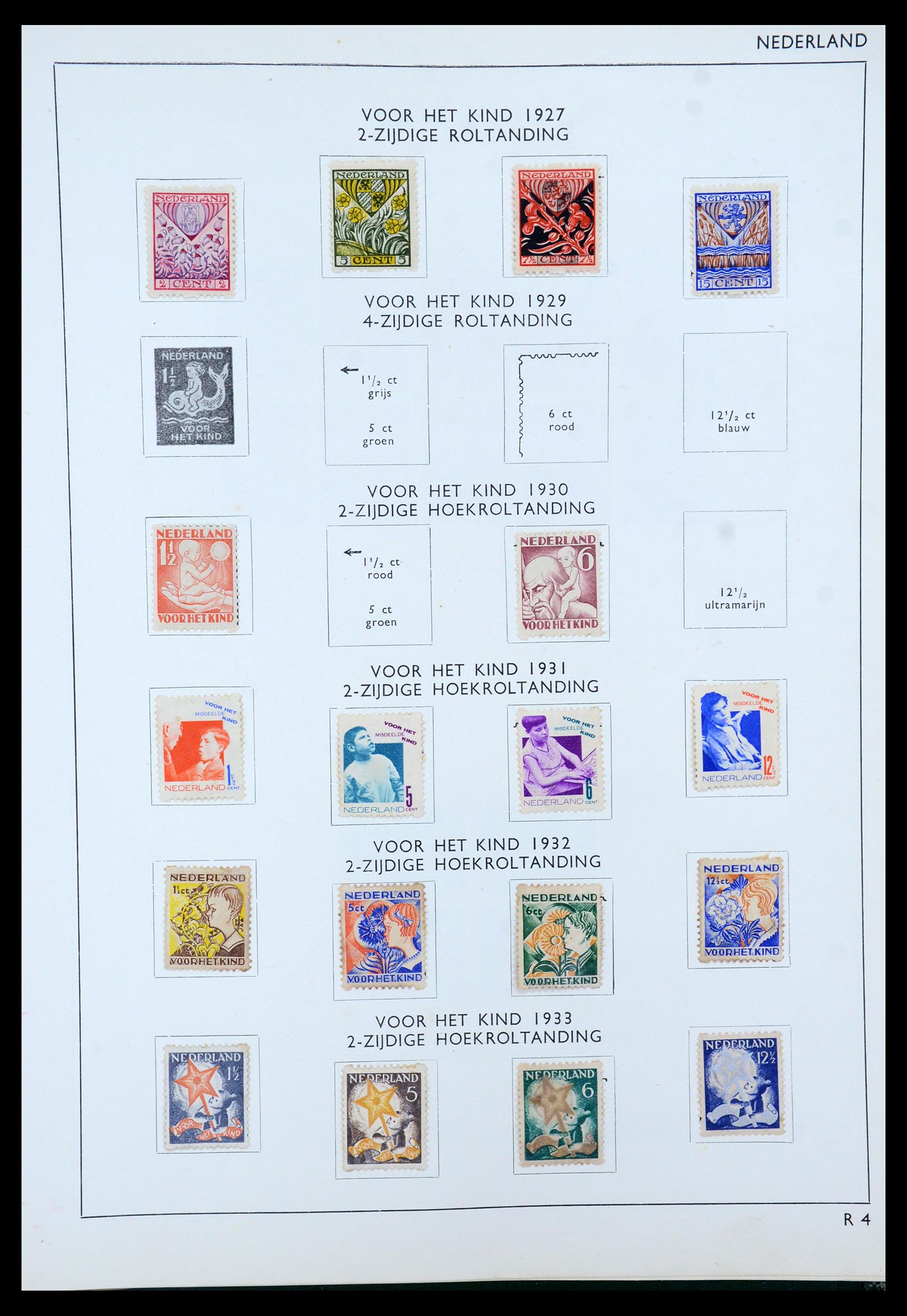 35816 037 - Postzegelverzameling 35816 Nederland en Overzee 1852-1953.