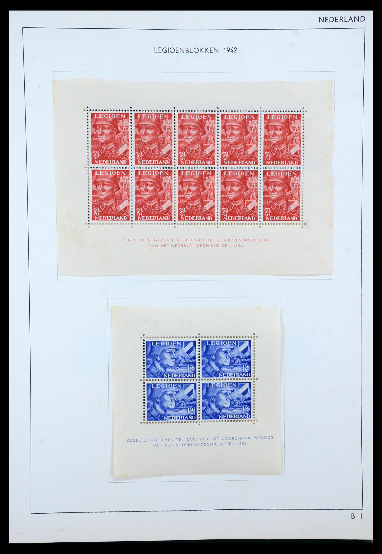 35816 038 - Postzegelverzameling 35816 Nederland en Overzee 1852-1953.