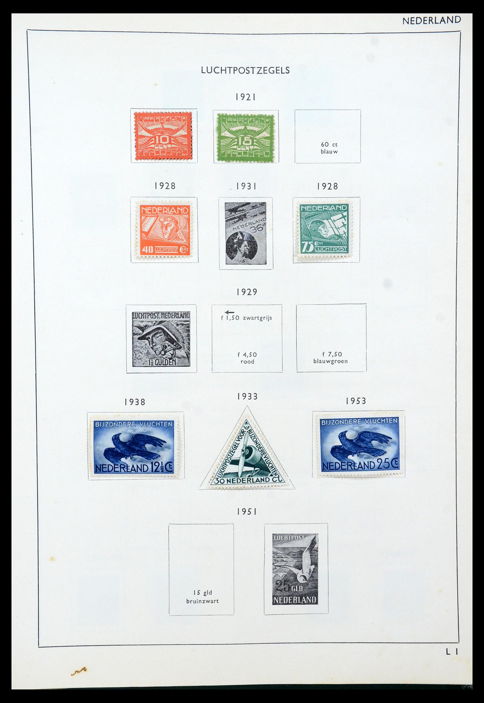 35816 039 - Postzegelverzameling 35816 Nederland en Overzee 1852-1953.